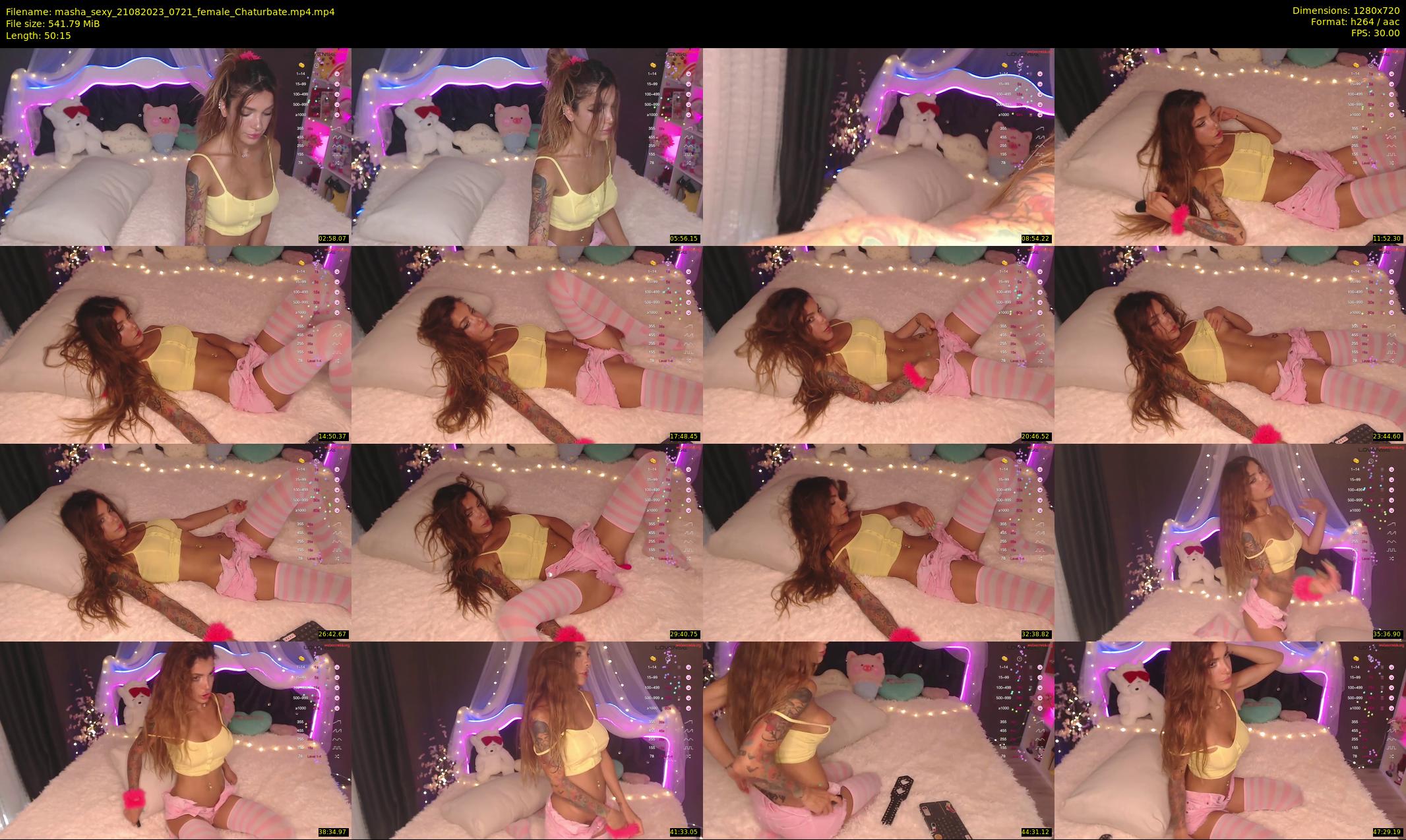 masha_sexy — 51 minute Chaturbate female cam show recording, 720p, Aug 21, 2023
