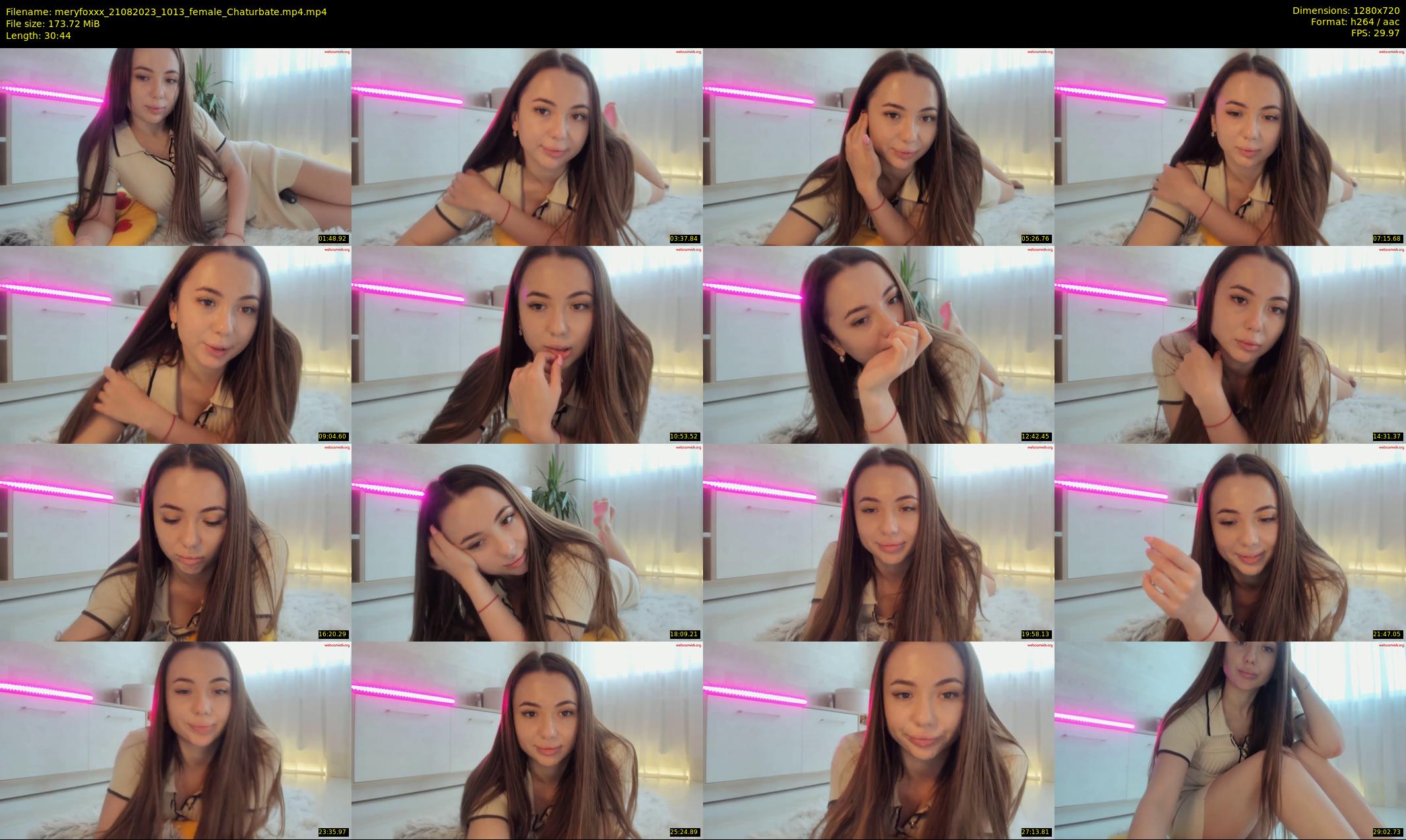 meryfoxxx — 31 minute Chaturbate female cam show recording, 720p, Aug 21, 2023