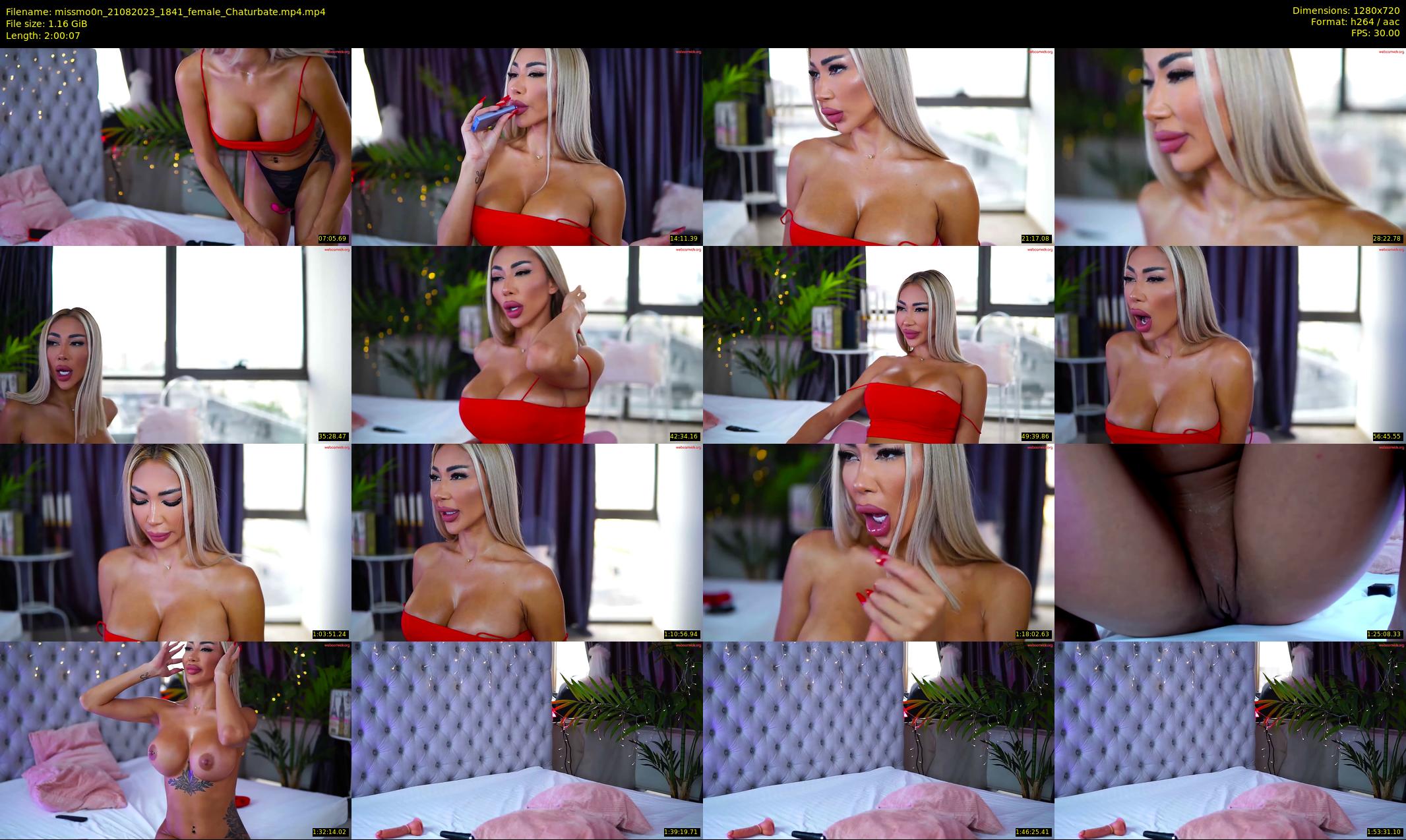 missmo0n — 121 minute Chaturbate female cam show recording, 720p, Aug 21, 2023