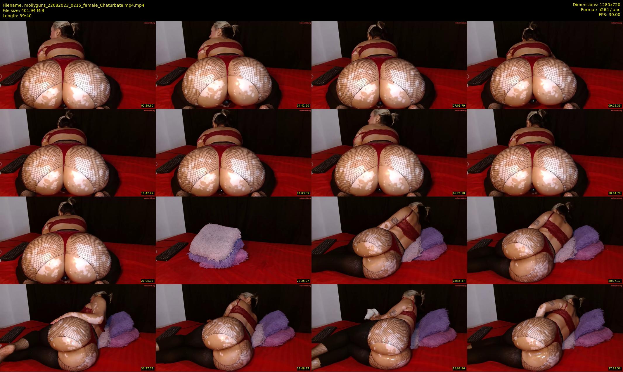 mollyguns — 40 minute Chaturbate female cam show recording, 720p, Aug 22, 2023