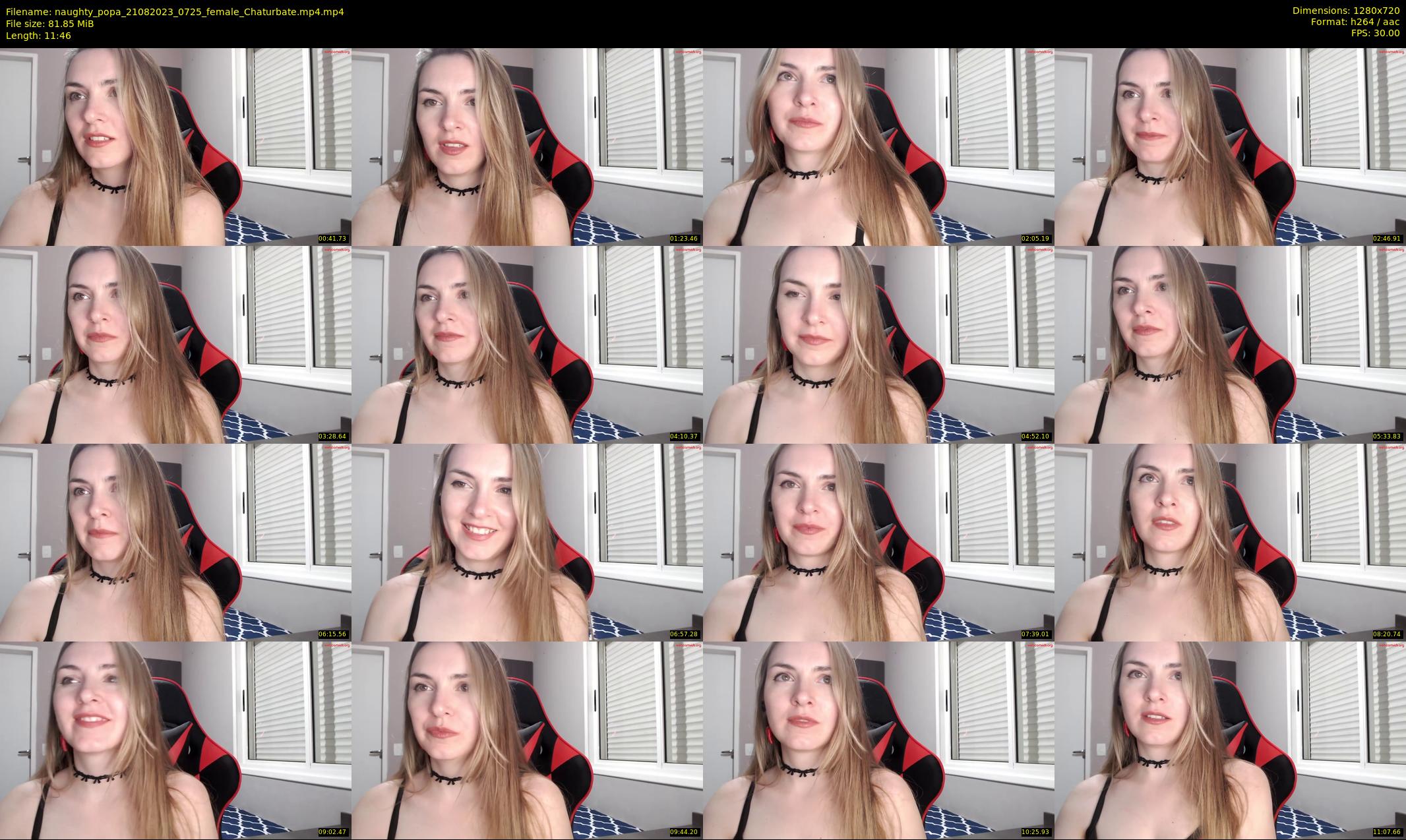naughty_popa — 12 minute Chaturbate female cam show recording, 720p, Aug 21, 2023