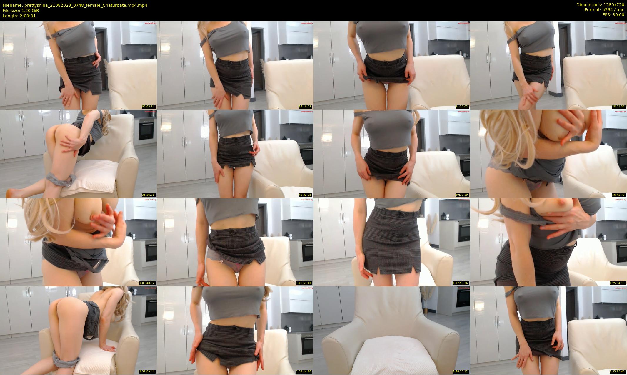 prettyshina — 121 minute Chaturbate female cam show recording, 720p, Aug 21, 2023