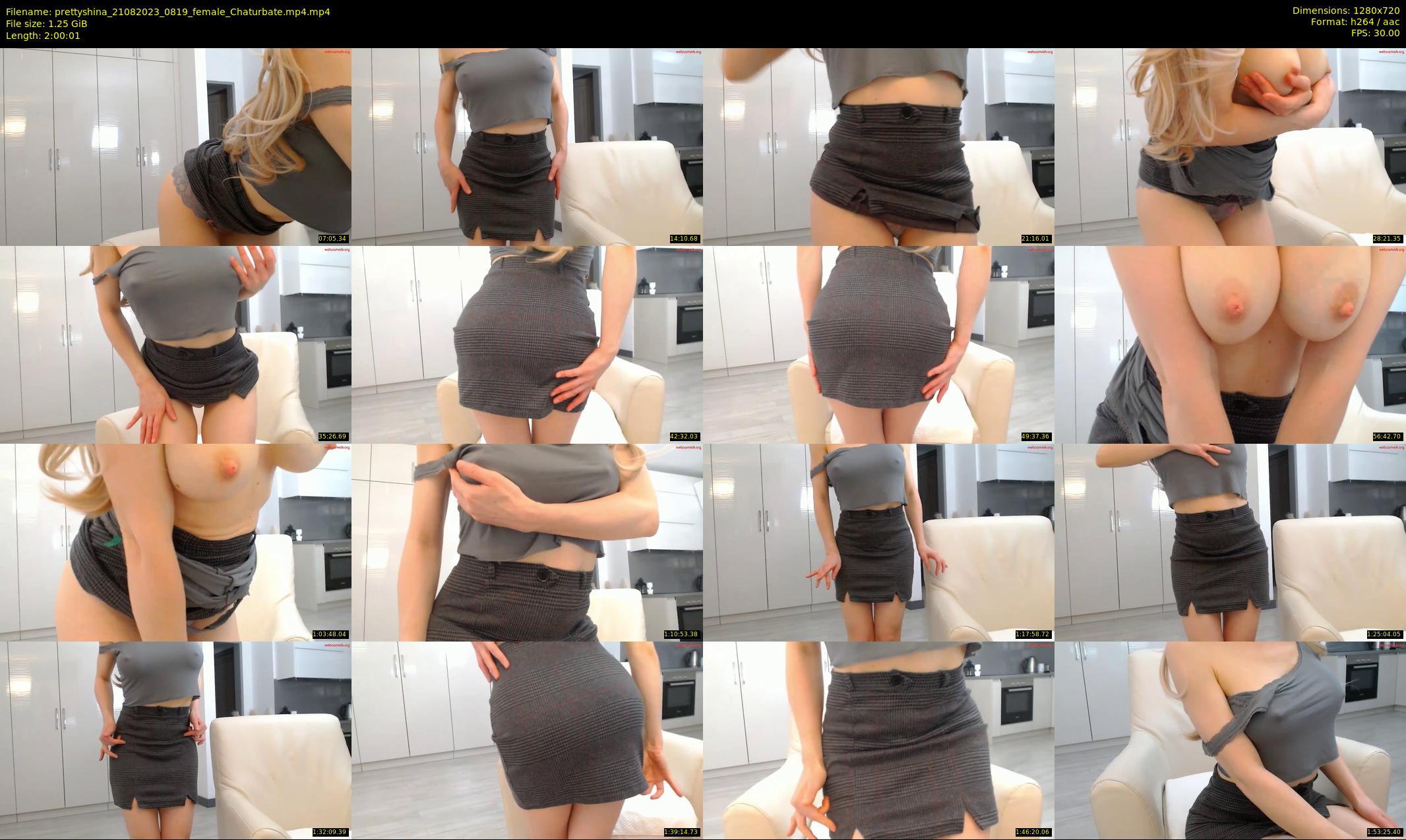 prettyshina — 121 minute Chaturbate female cam show recording, 720p, Aug 21, 2023
