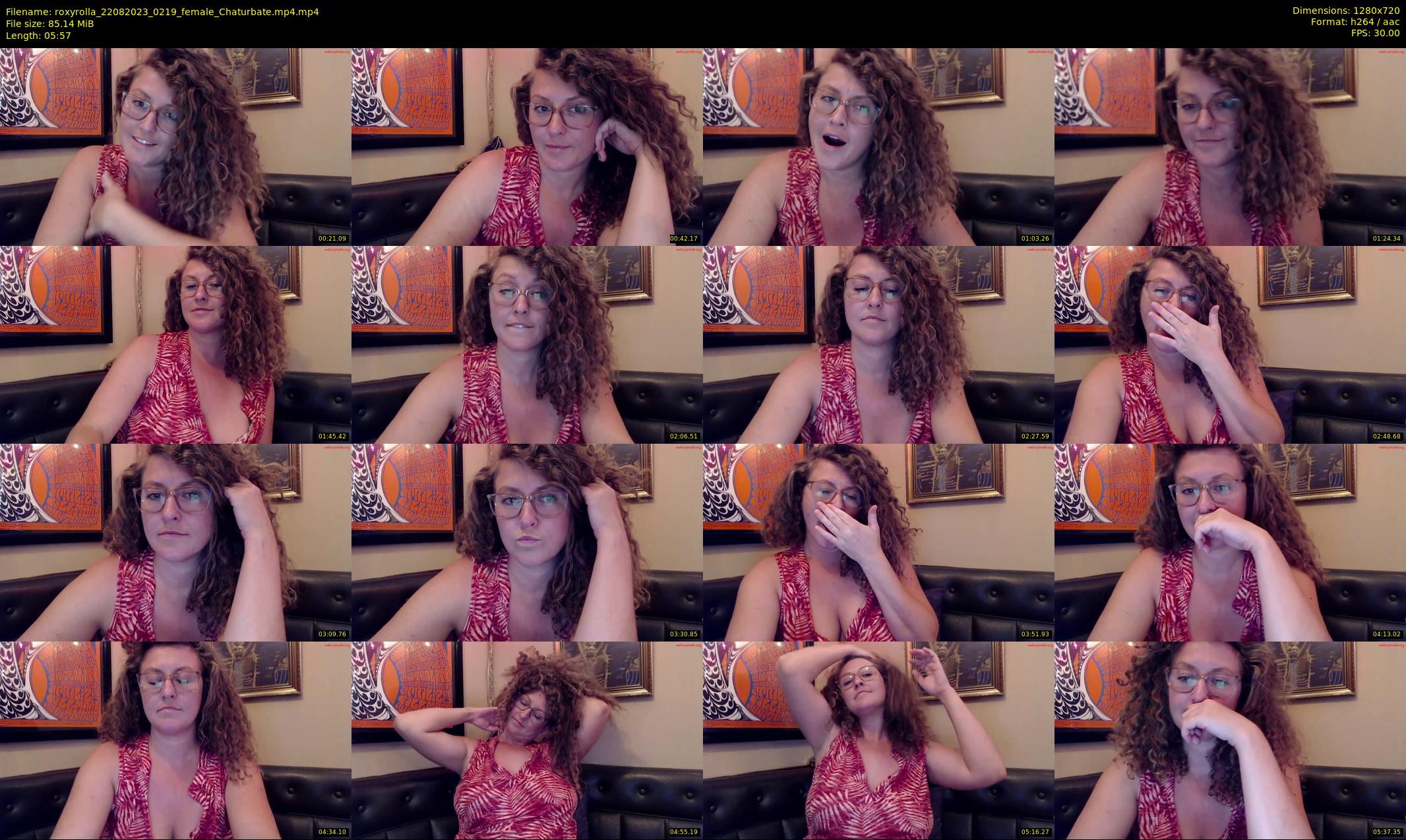 roxyrolla — 6 minute Chaturbate female cam show recording, 720p, Aug 22, 2023