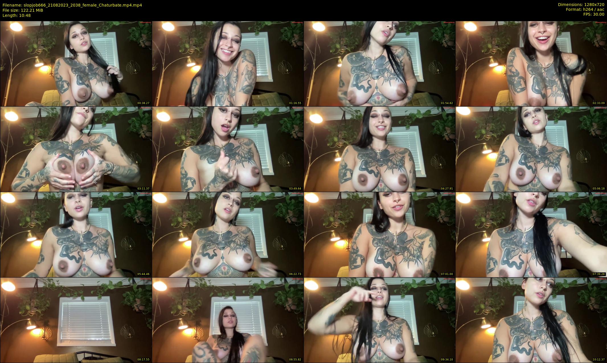 slopjob666 — 11 minute Chaturbate female cam show recording, 720p, Aug 21, 2023