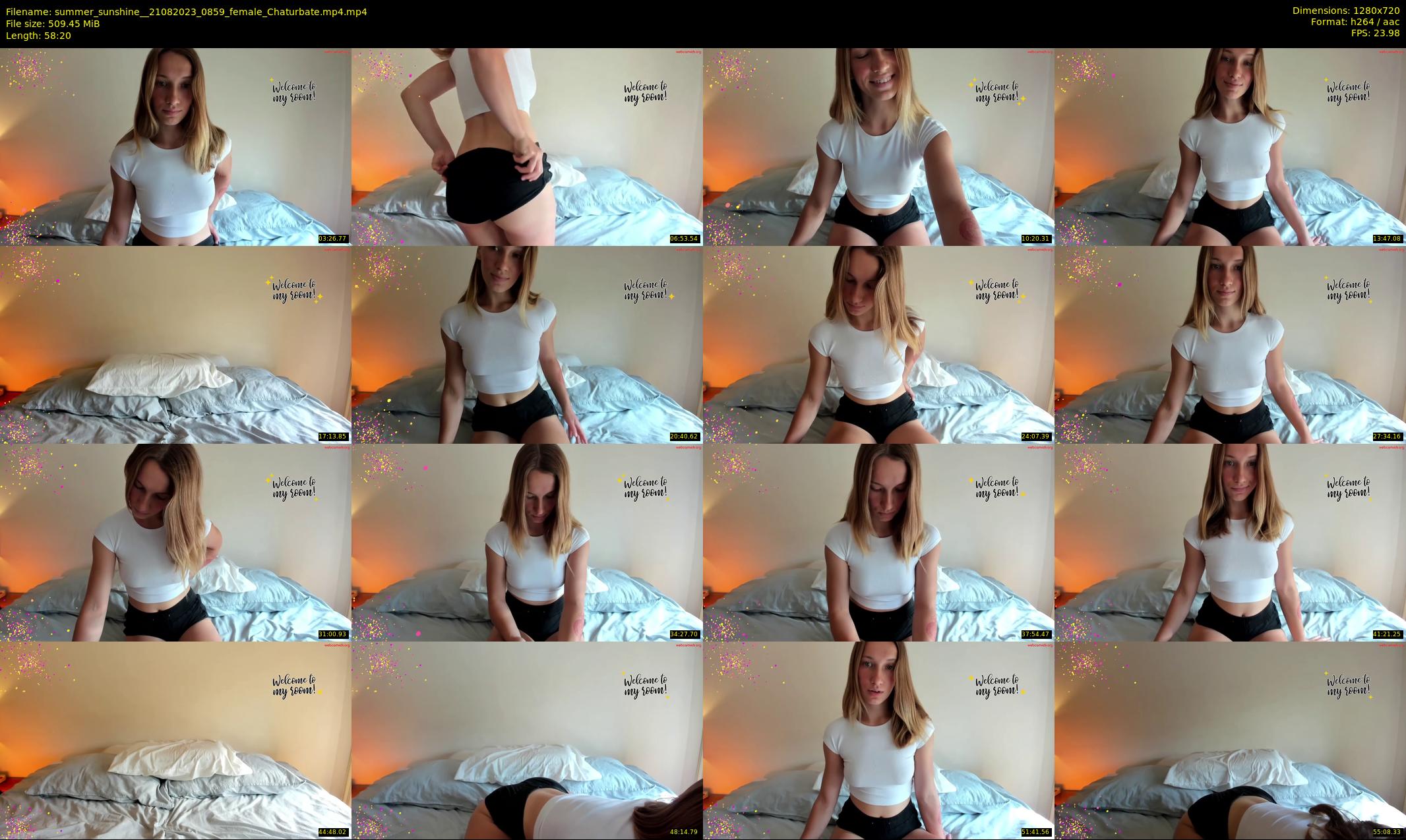summer_sunshine_ — 59 minute Chaturbate female cam show recording, 720p, Aug 21, 2023