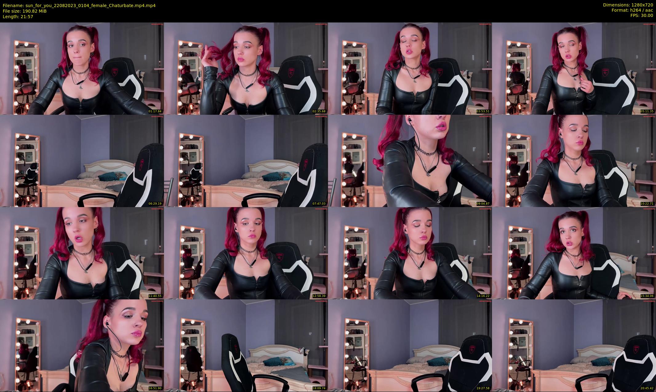 sun_for_you — 22 minute Chaturbate female cam show recording, 720p, Aug 22, 2023