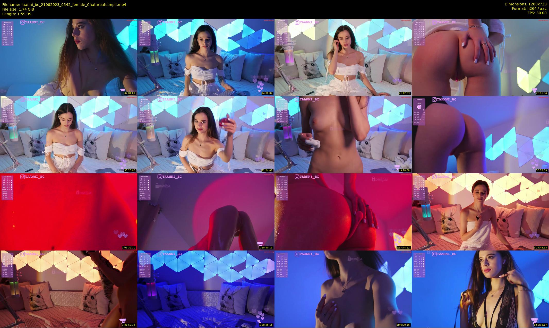 taanni_bc — 120 minute Chaturbate female cam show recording, 720p, Aug 21, 2023