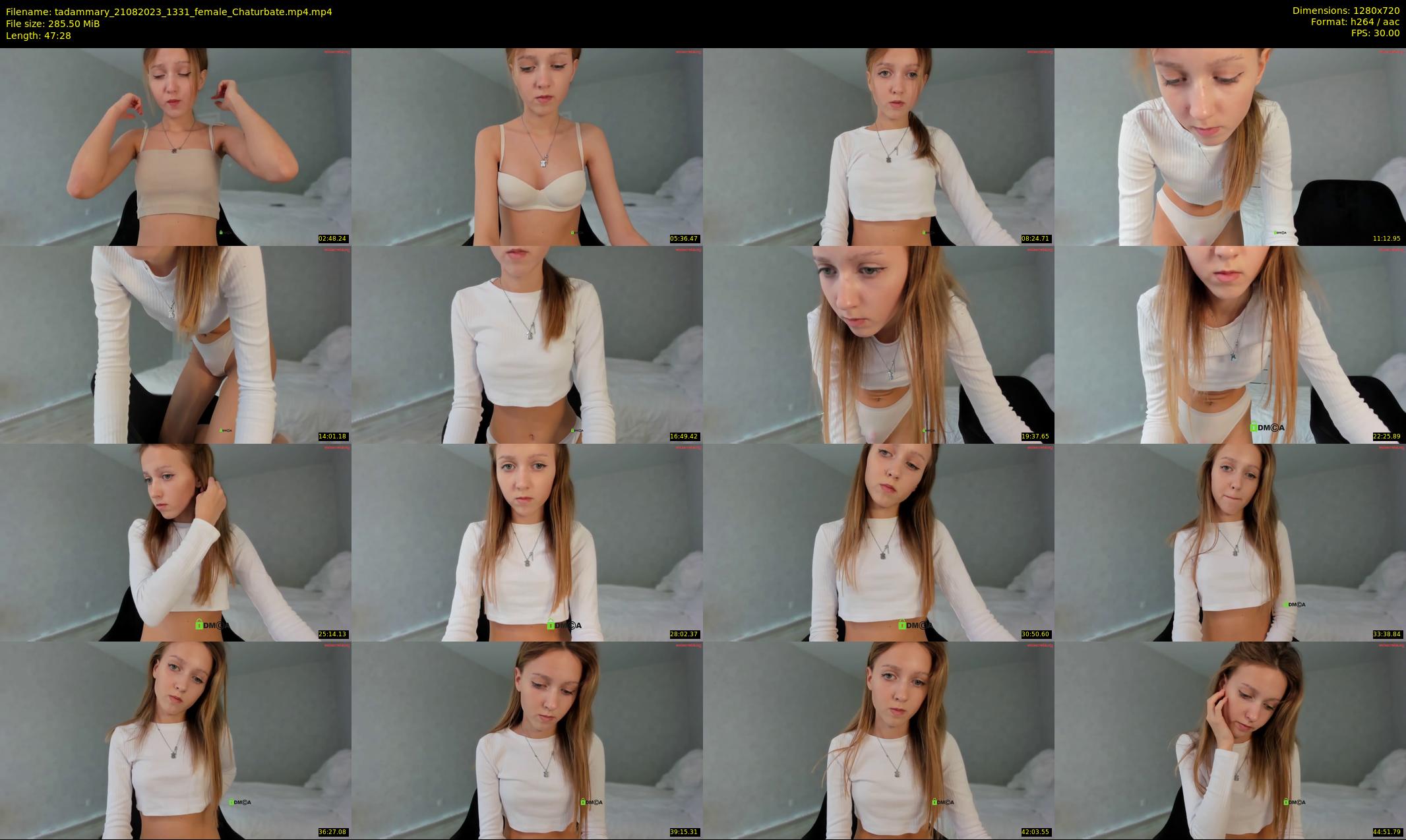 tadammary — 48 minute Chaturbate female cam show recording, 720p, Aug 21, 2023
