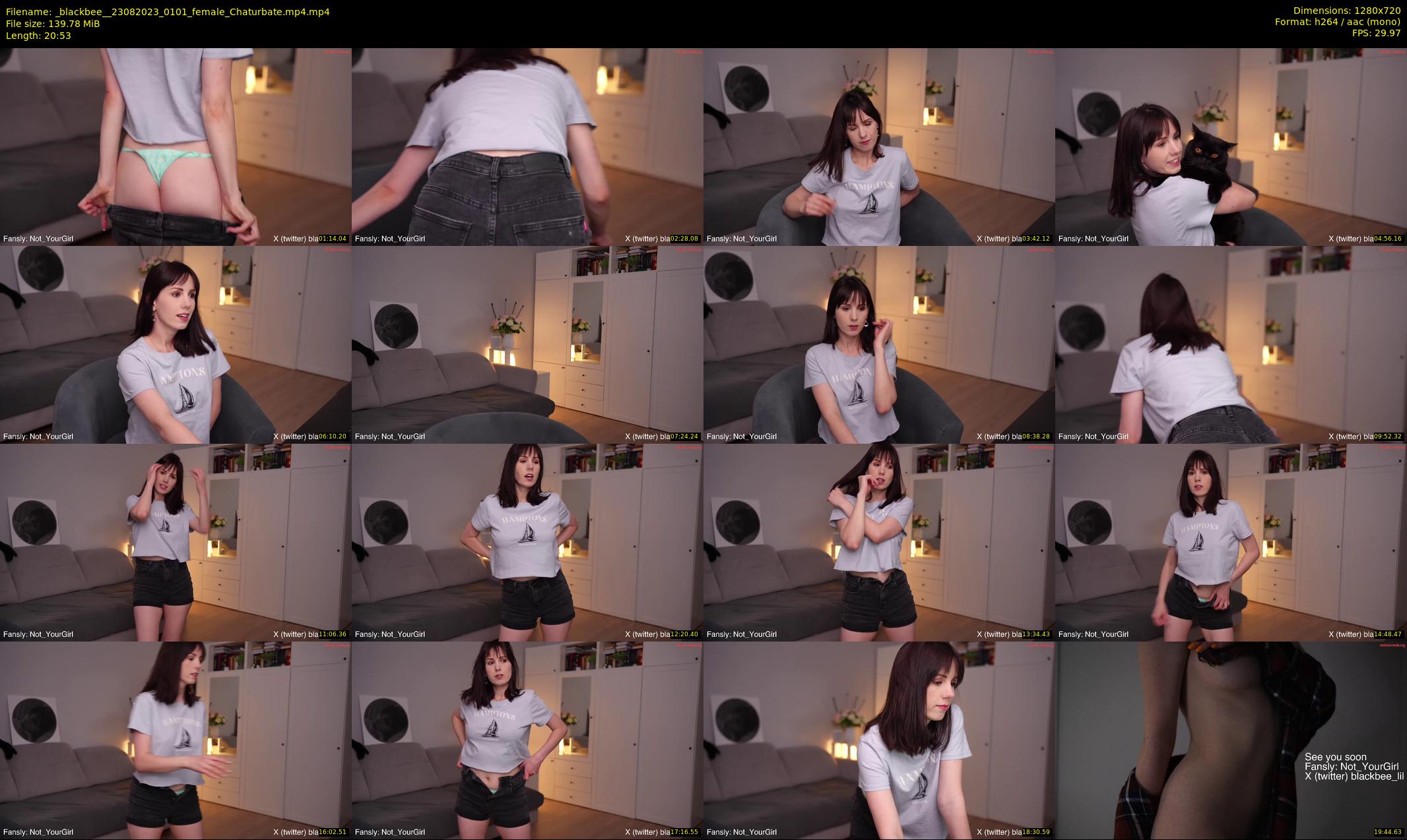 _blackbee_ — 21 minute Chaturbate female cam show recording, 720p, Aug 23, 2023
