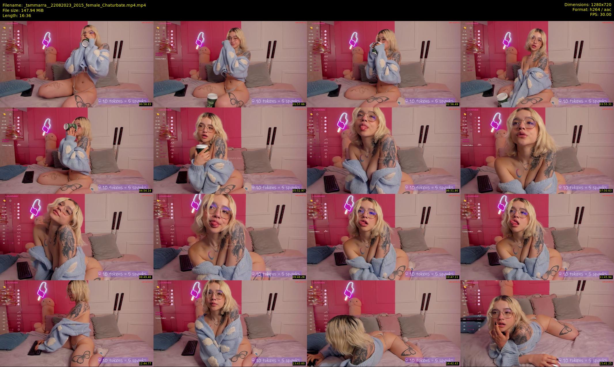 _tammarra_ — 17 minute Chaturbate female cam show recording, 720p, Aug 22, 2023