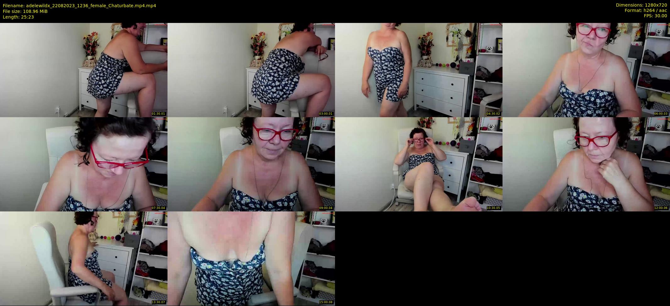 adelewildx — 26 minute Chaturbate female cam show recording, 720p, Aug 22, 2023