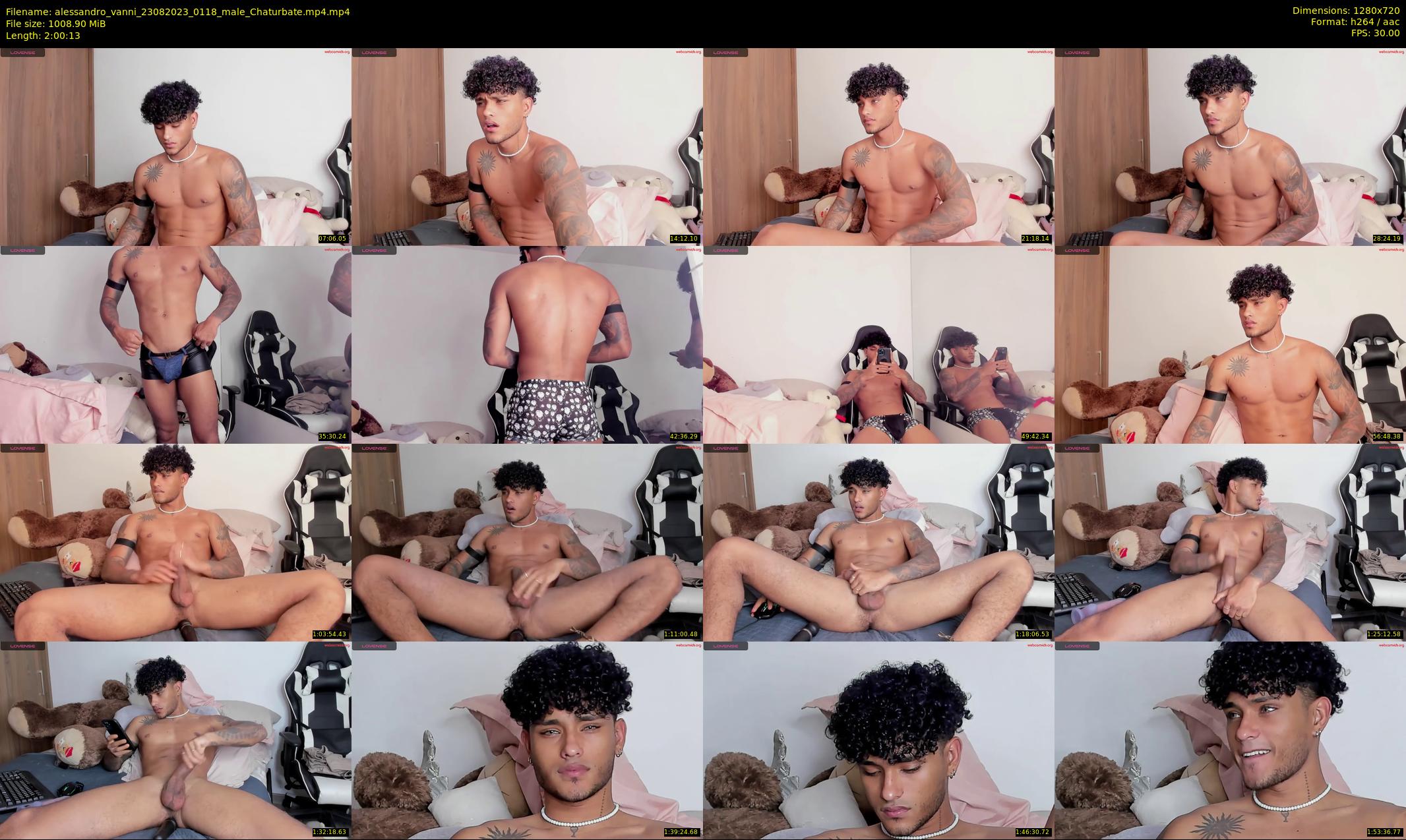 alessandro_vanni — 121 minute Chaturbate male cam show recording, 720p, Aug 23, 2023