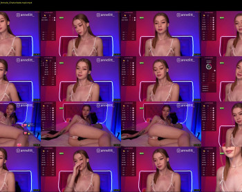 annelitt — 47 minute Chaturbate female cam show recording, 720p, Aug 22, 2023