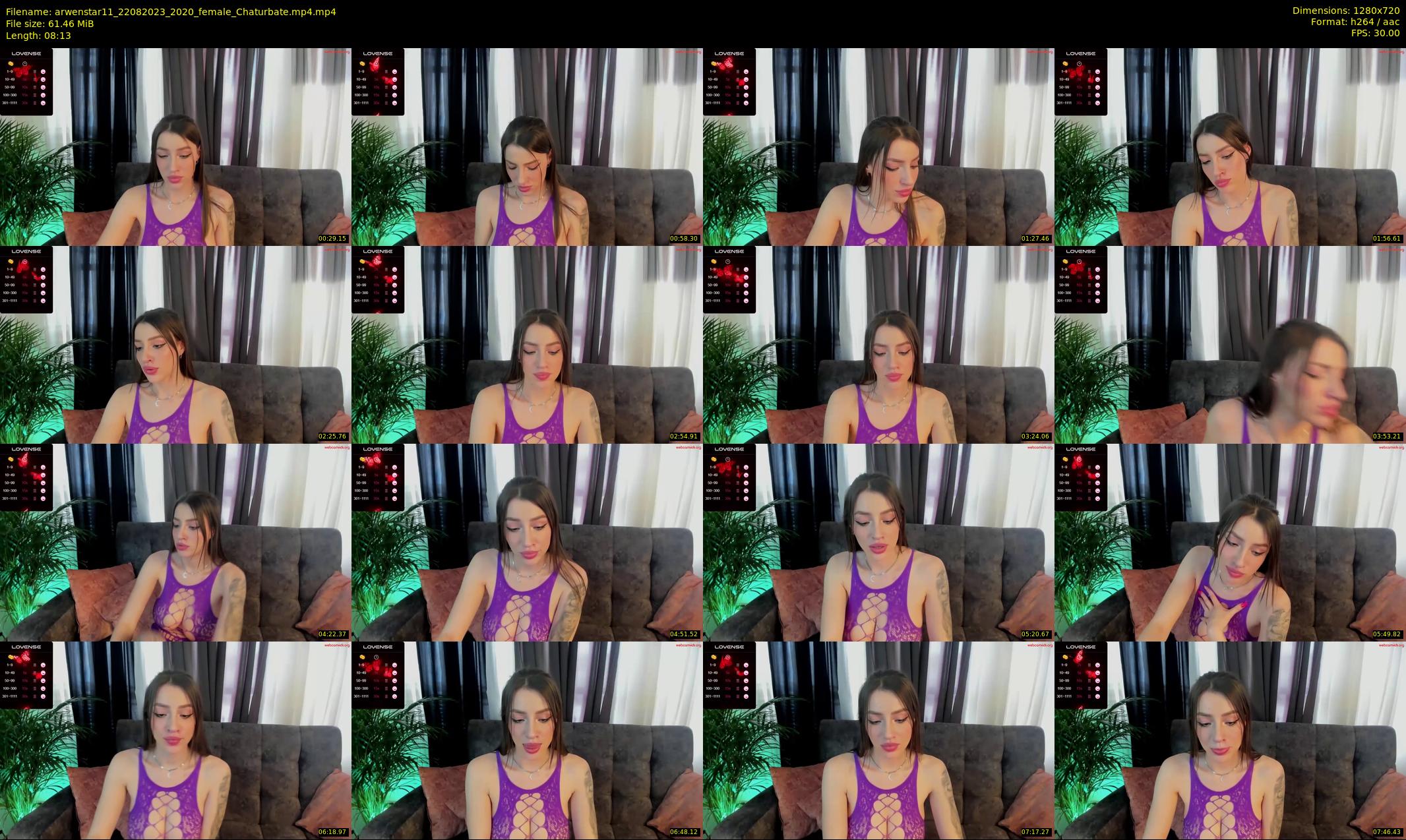 arwenstar11 — 9 minute Chaturbate female cam show recording, 720p, Aug 22, 2023