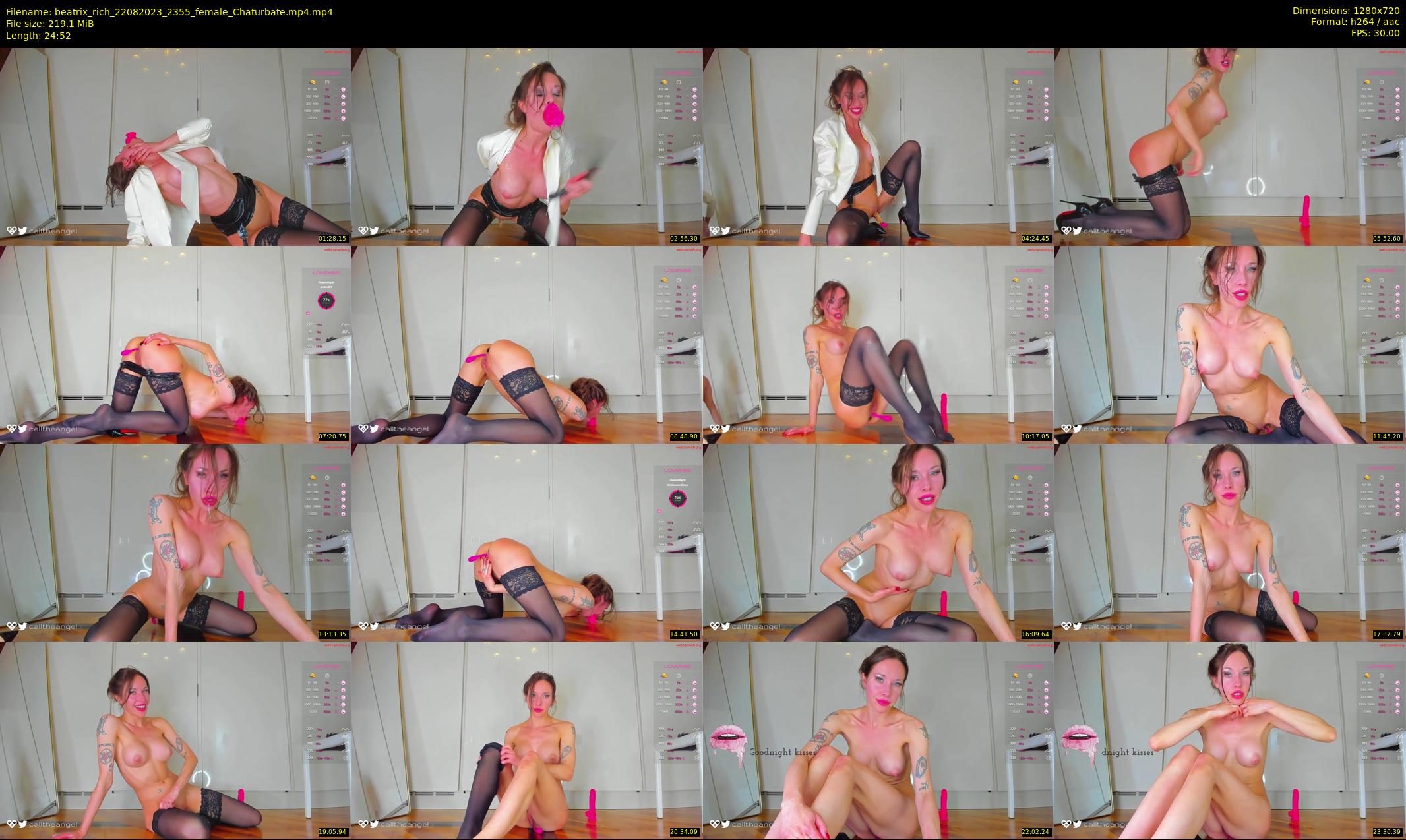 beatrix_rich — 25 minute Chaturbate female cam show recording, 720p, Aug 22, 2023