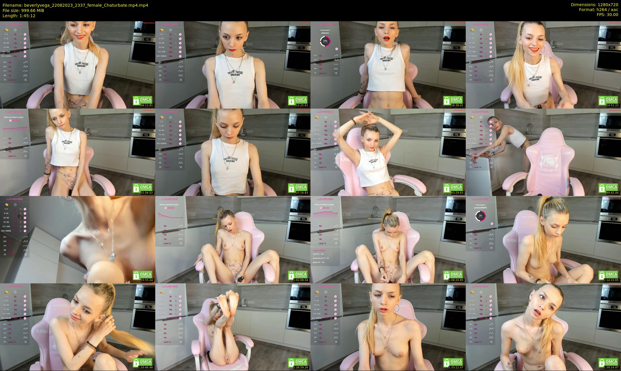 beverlyvega — 106 minute Chaturbate couple cam show recording, 720p, Aug 22, 2023