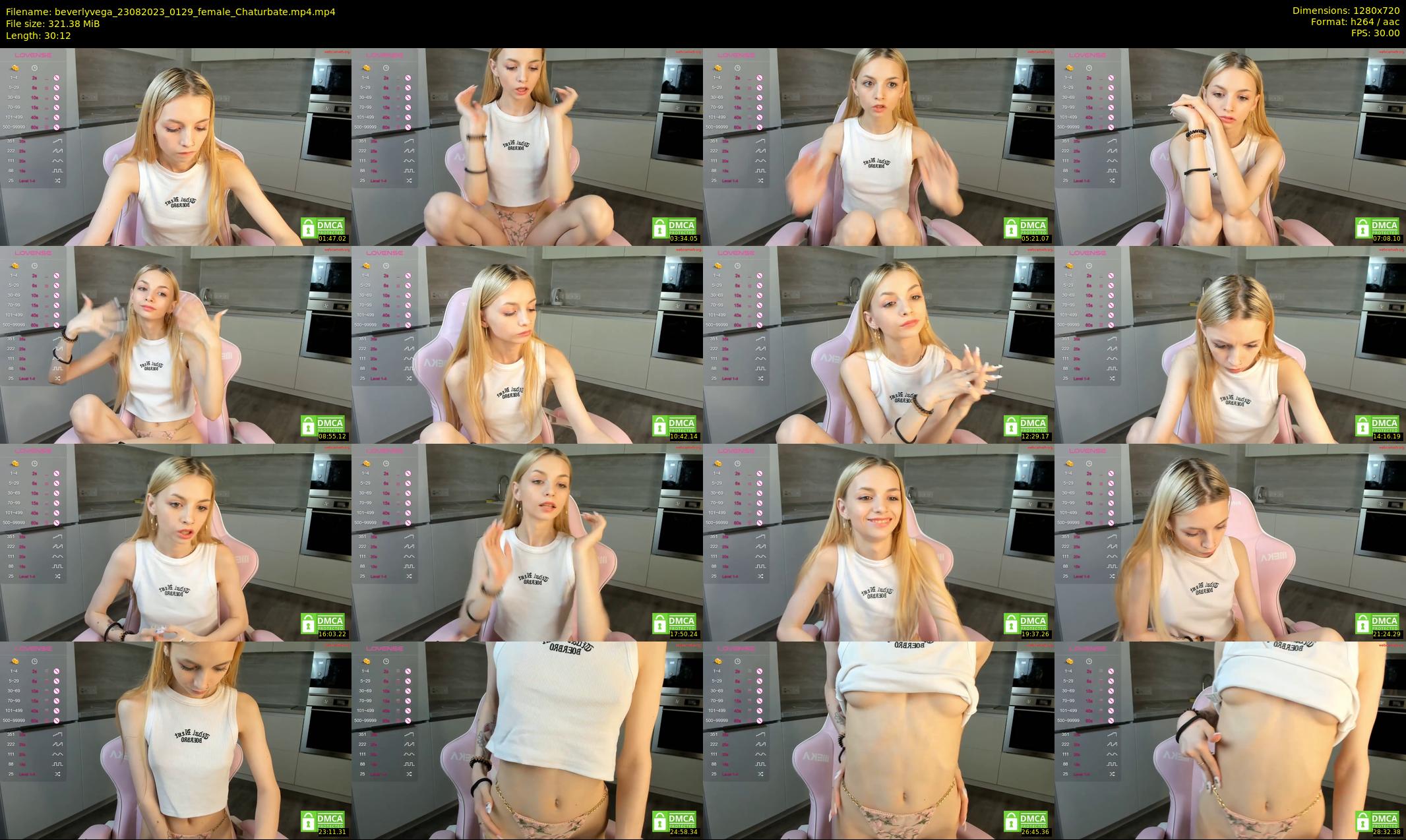 beverlyvega — 31 minute Chaturbate couple cam show recording, 720p, Aug 23, 2023