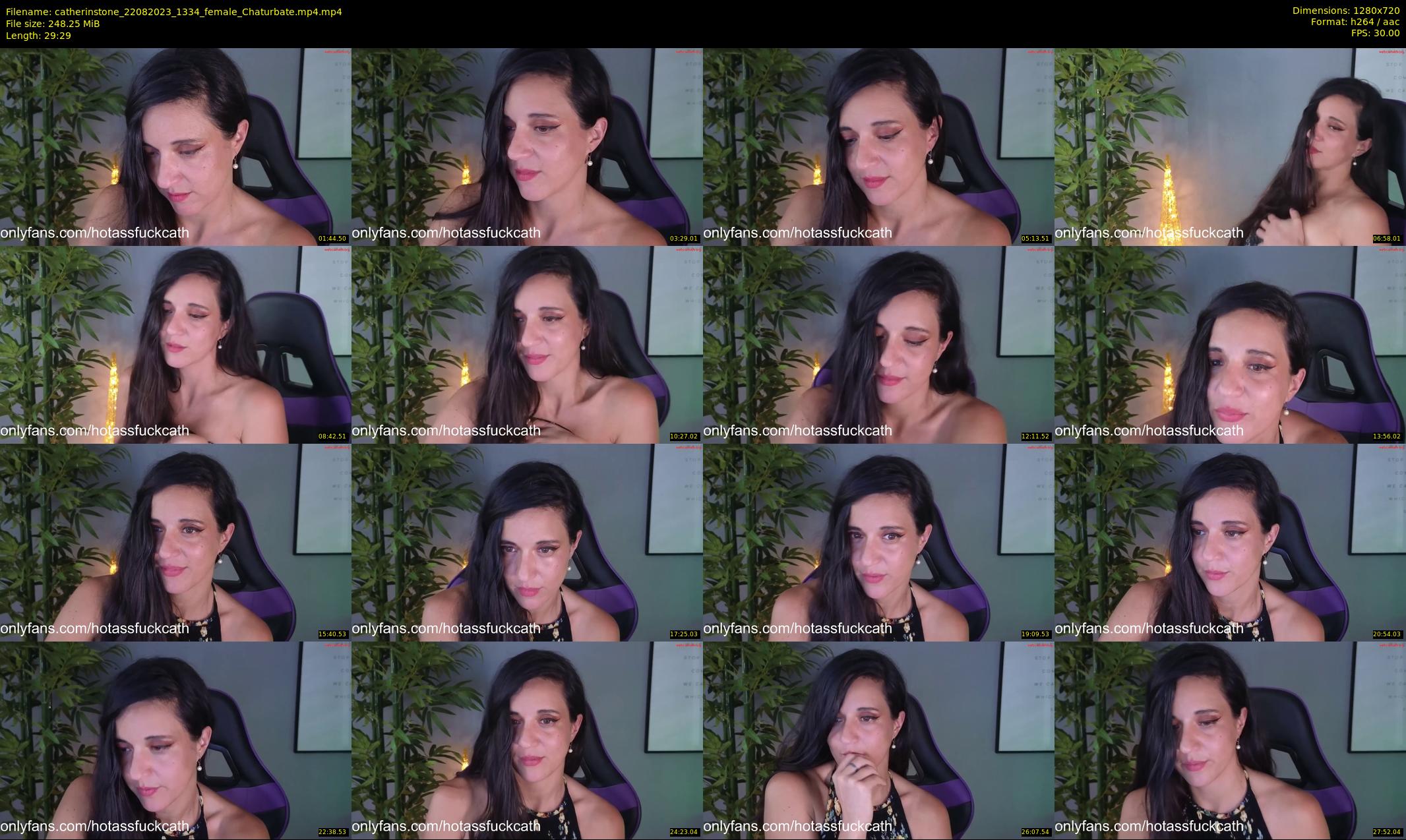 catherinstone — 30 minute Chaturbate female cam show recording, 720p, Aug 22, 2023