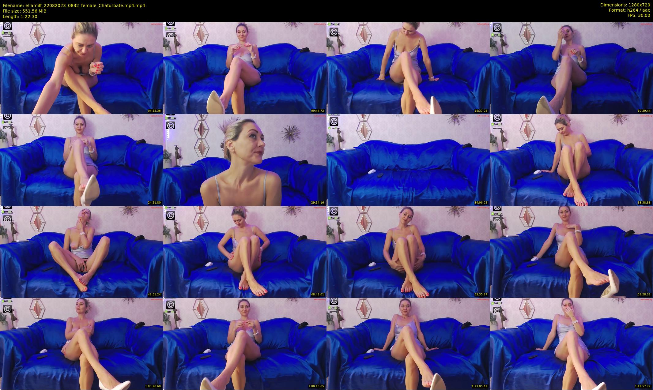 ellamilf — 83 minute Chaturbate female cam show recording, 720p, Aug 22, 2023