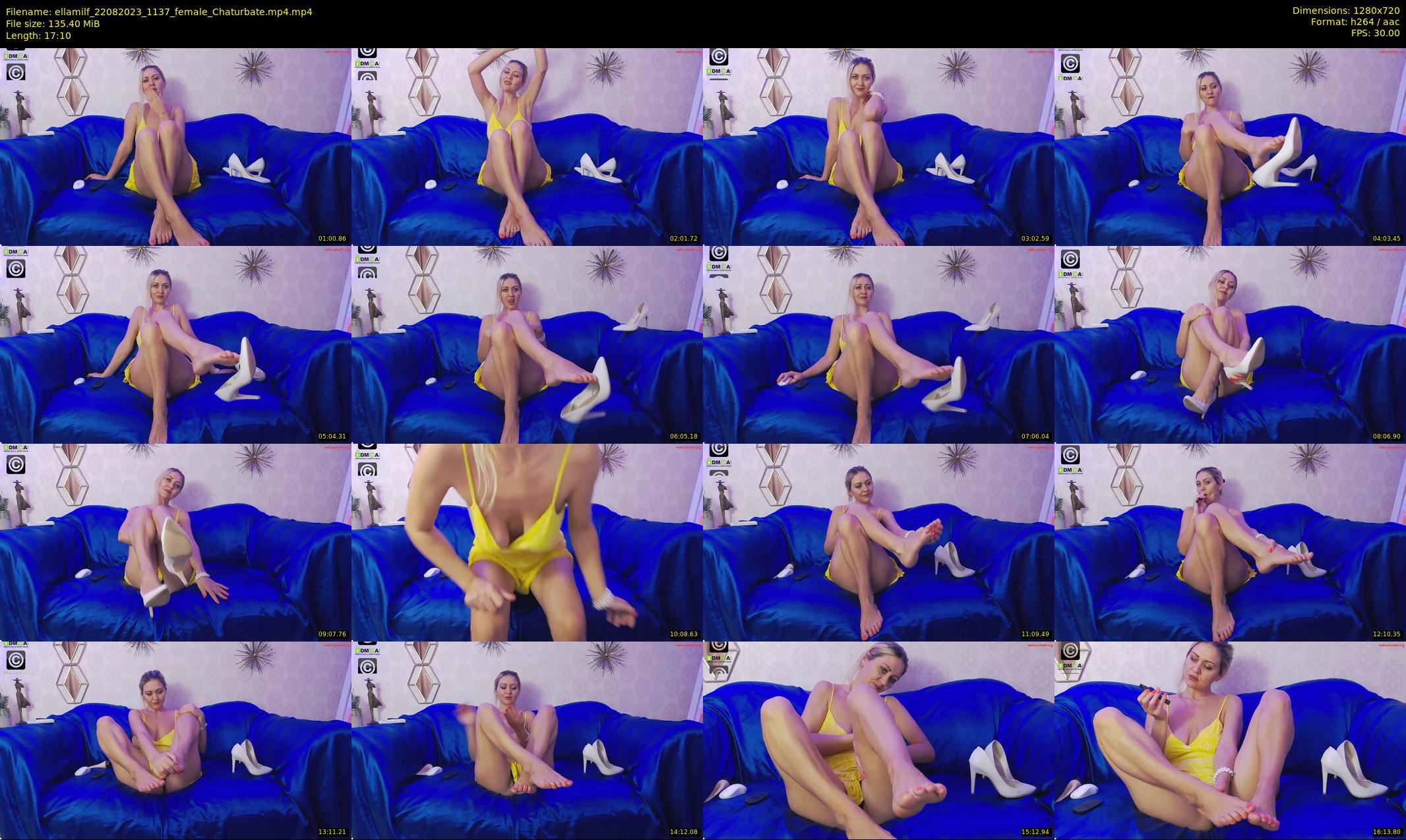ellamilf — 18 minute Chaturbate female cam show recording, 720p, Aug 22, 2023