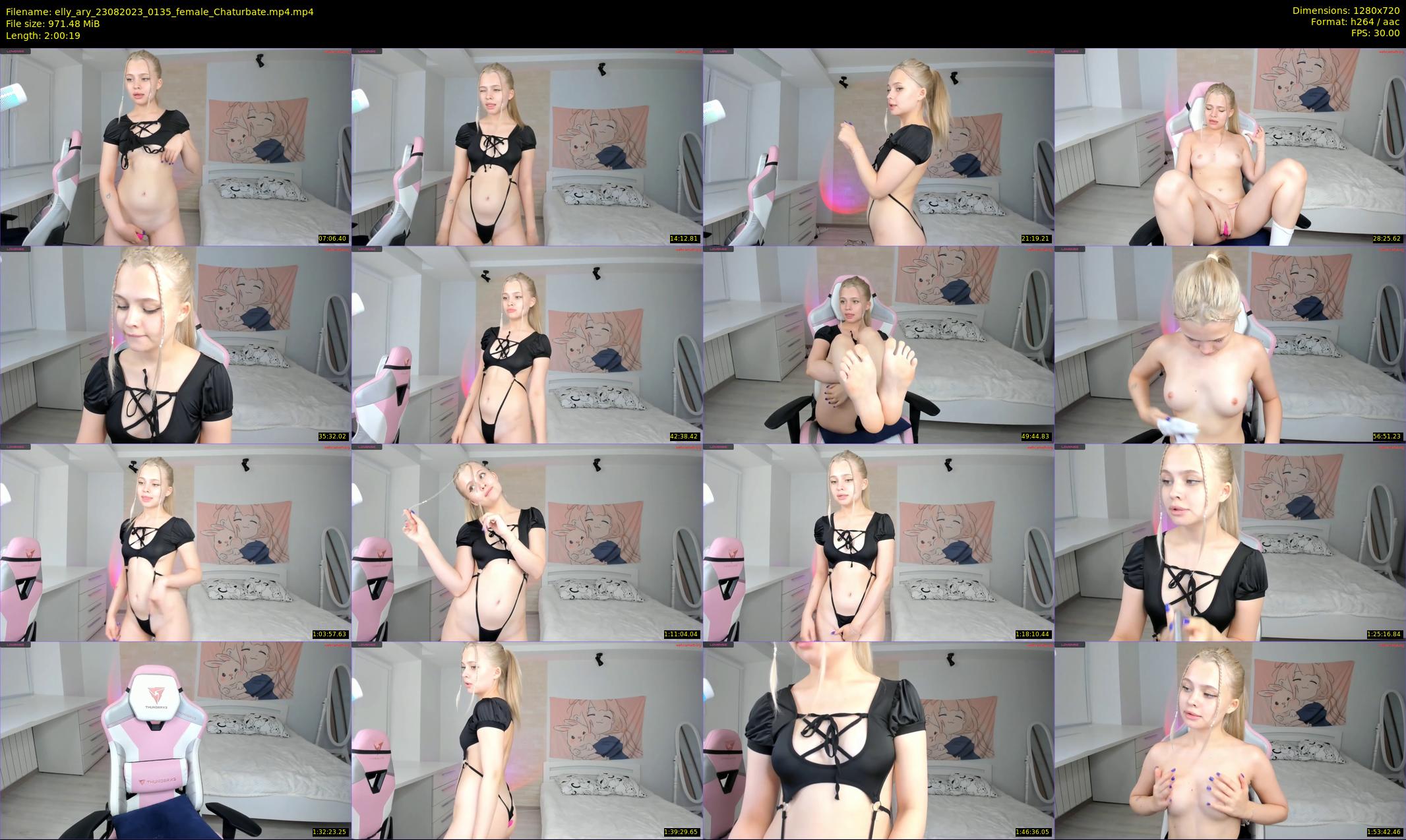 elly_ary — 121 minute Chaturbate female cam show recording, 720p, Aug 23, 2023