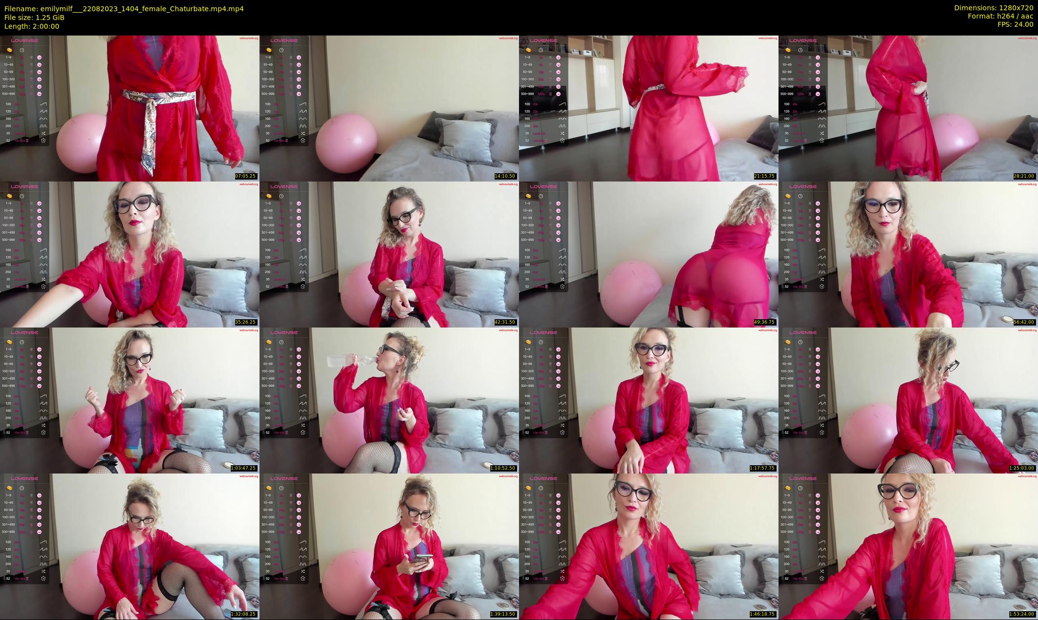 emilymilf__ — 120 minute Chaturbate female cam show recording, 720p, Aug 22, 2023