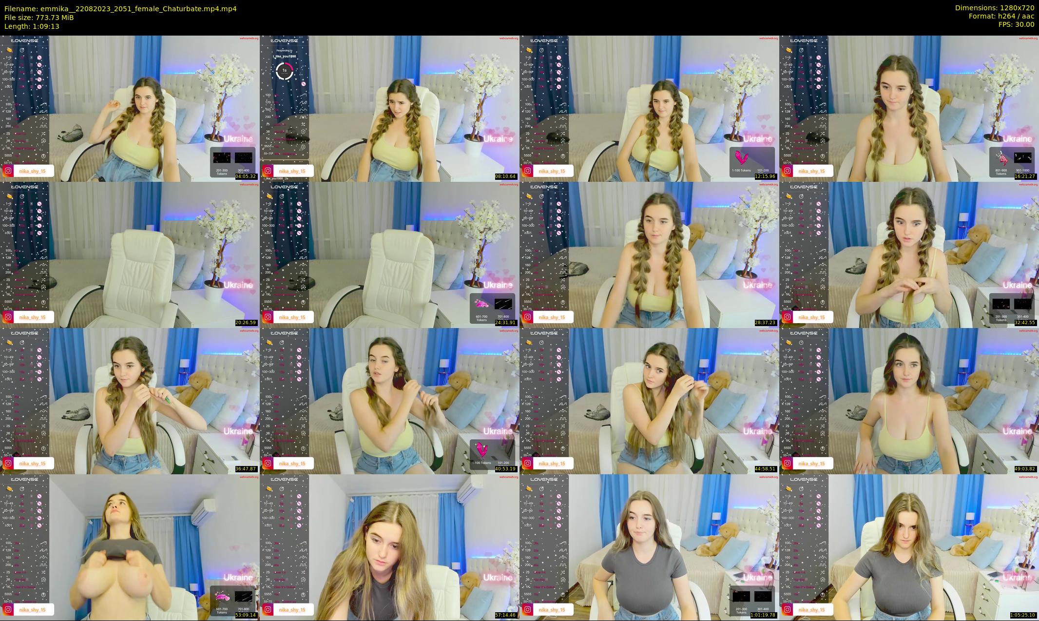 emmika_ — 70 minute Chaturbate female cam show recording, 720p, Aug 22, 2023