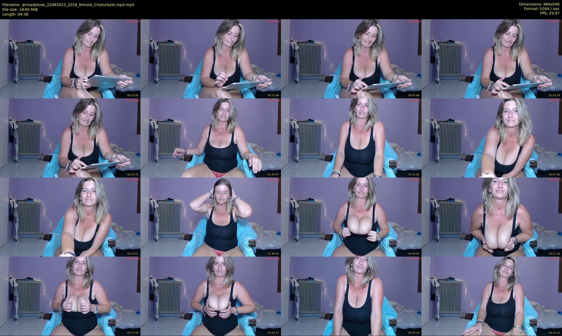 jennadeluxe — 5 minute Chaturbate female cam show recording, 480p, Aug 22, 2023