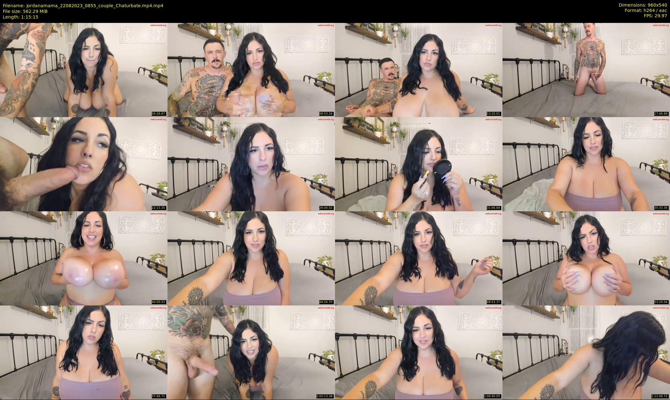jordanamama — 76 minute Chaturbate couple cam show recording, 480p, Aug 22, 2023