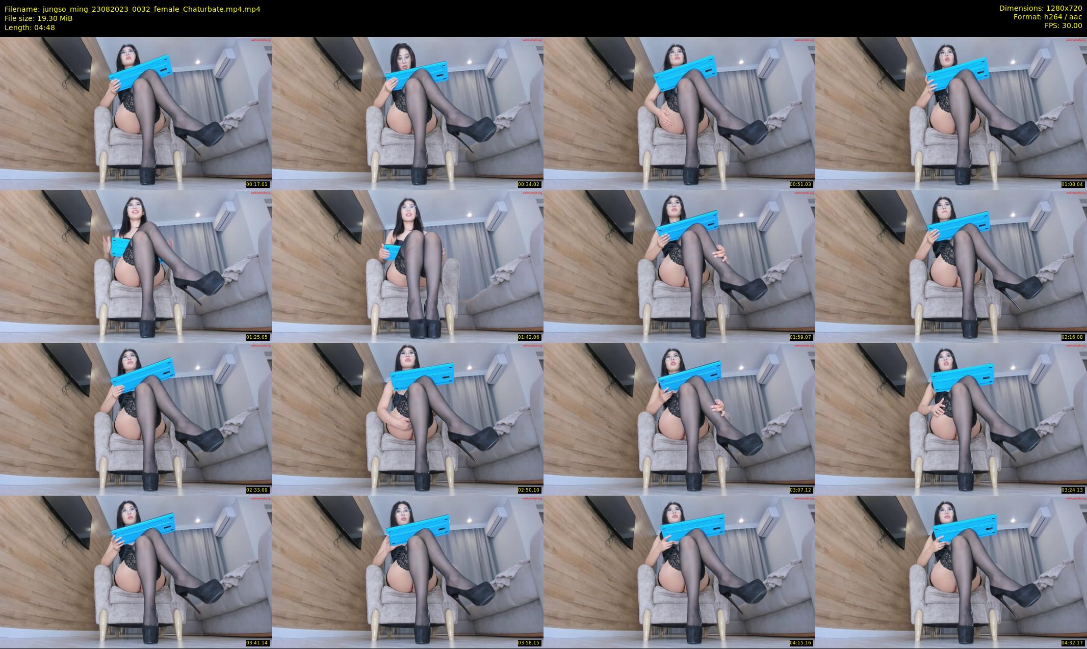 jungso_ming — 5 minute Chaturbate female cam show recording, 720p, Aug 23, 2023