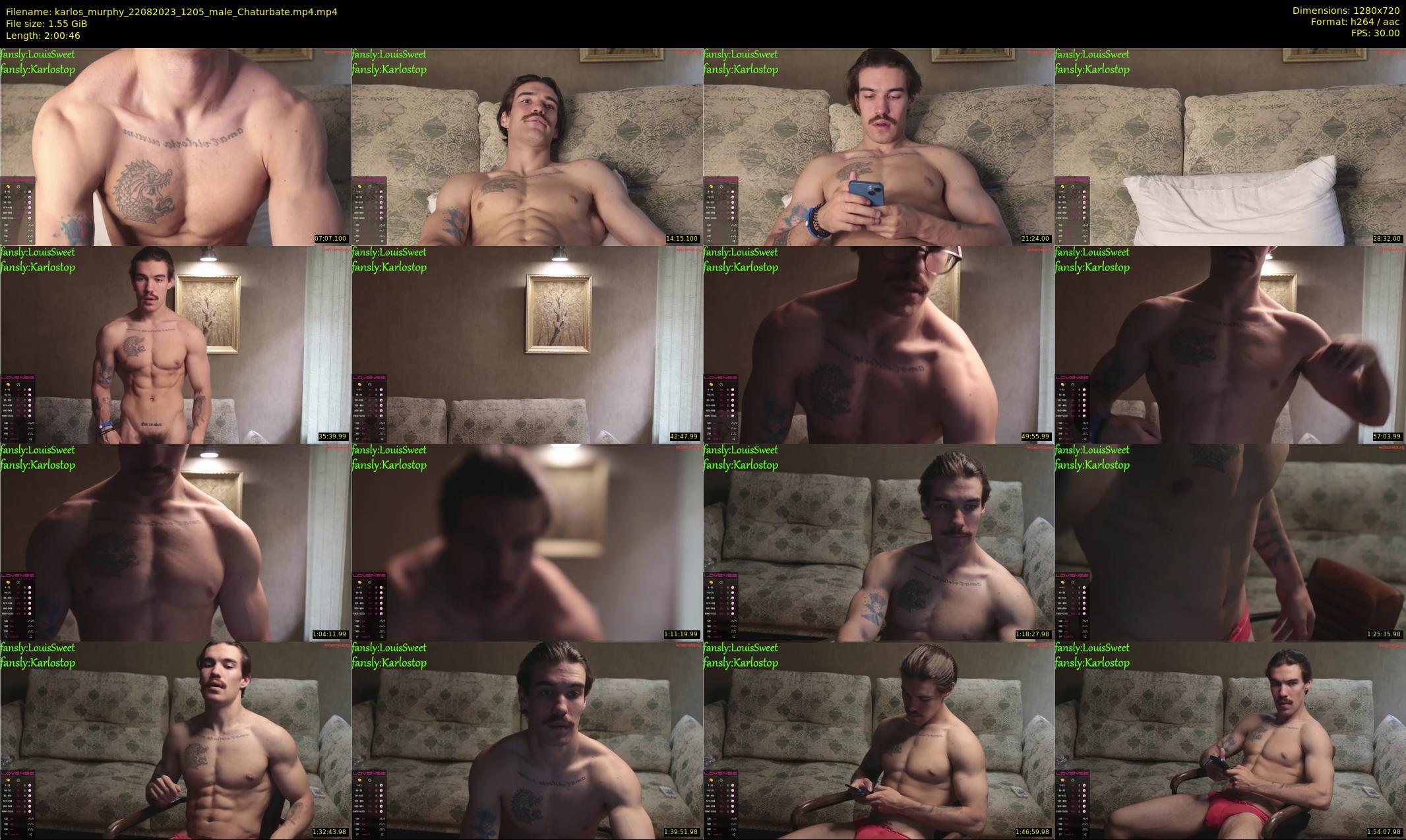 karlos_murphy — 121 minute Chaturbate male cam show recording, 720p, Aug 22, 2023