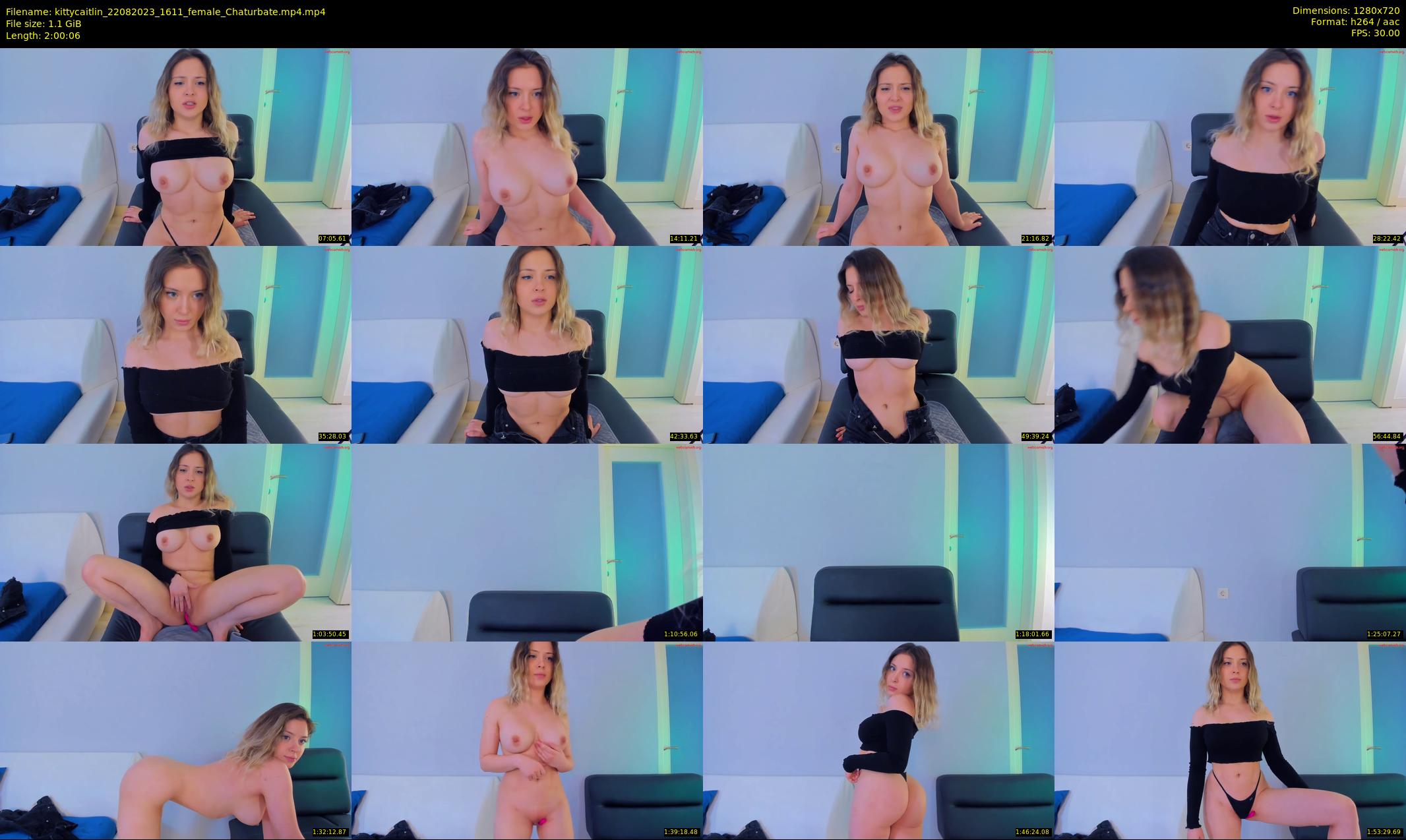 kittycaitlin — 121 minute Chaturbate female cam show recording, 720p, Aug 22, 2023