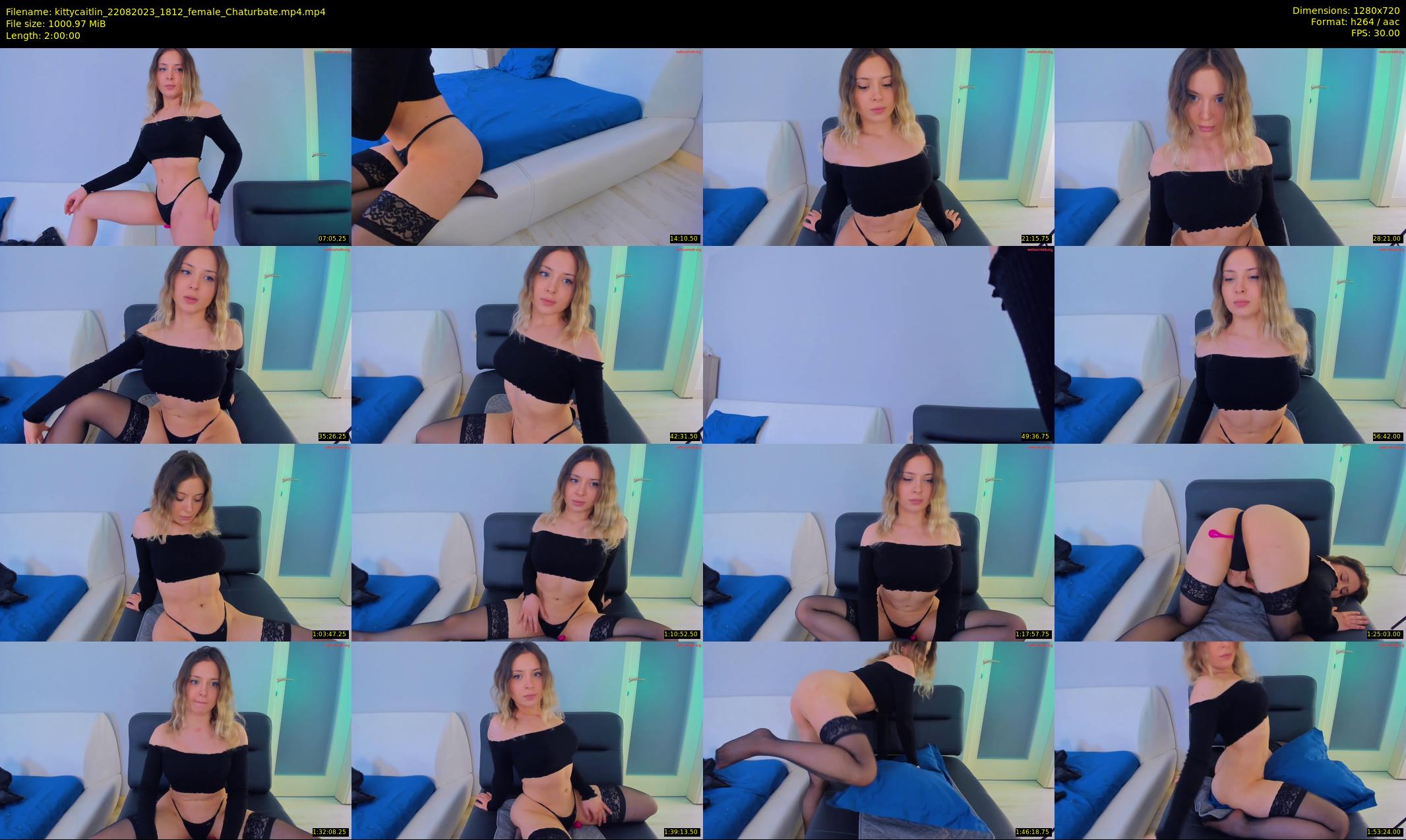 kittycaitlin — 120 minute Chaturbate female cam show recording, 720p, Aug 22, 2023