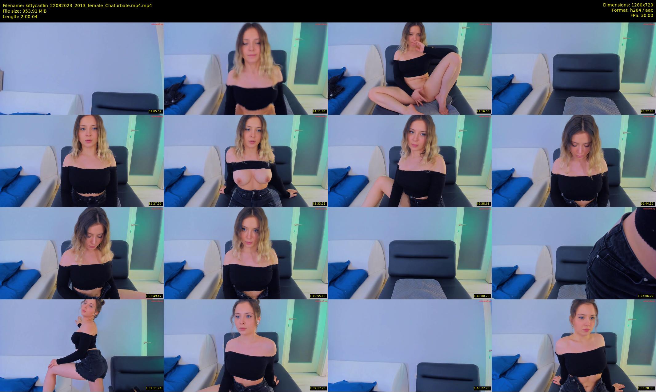 kittycaitlin — 121 minute Chaturbate female cam show recording, 720p, Aug 22, 2023