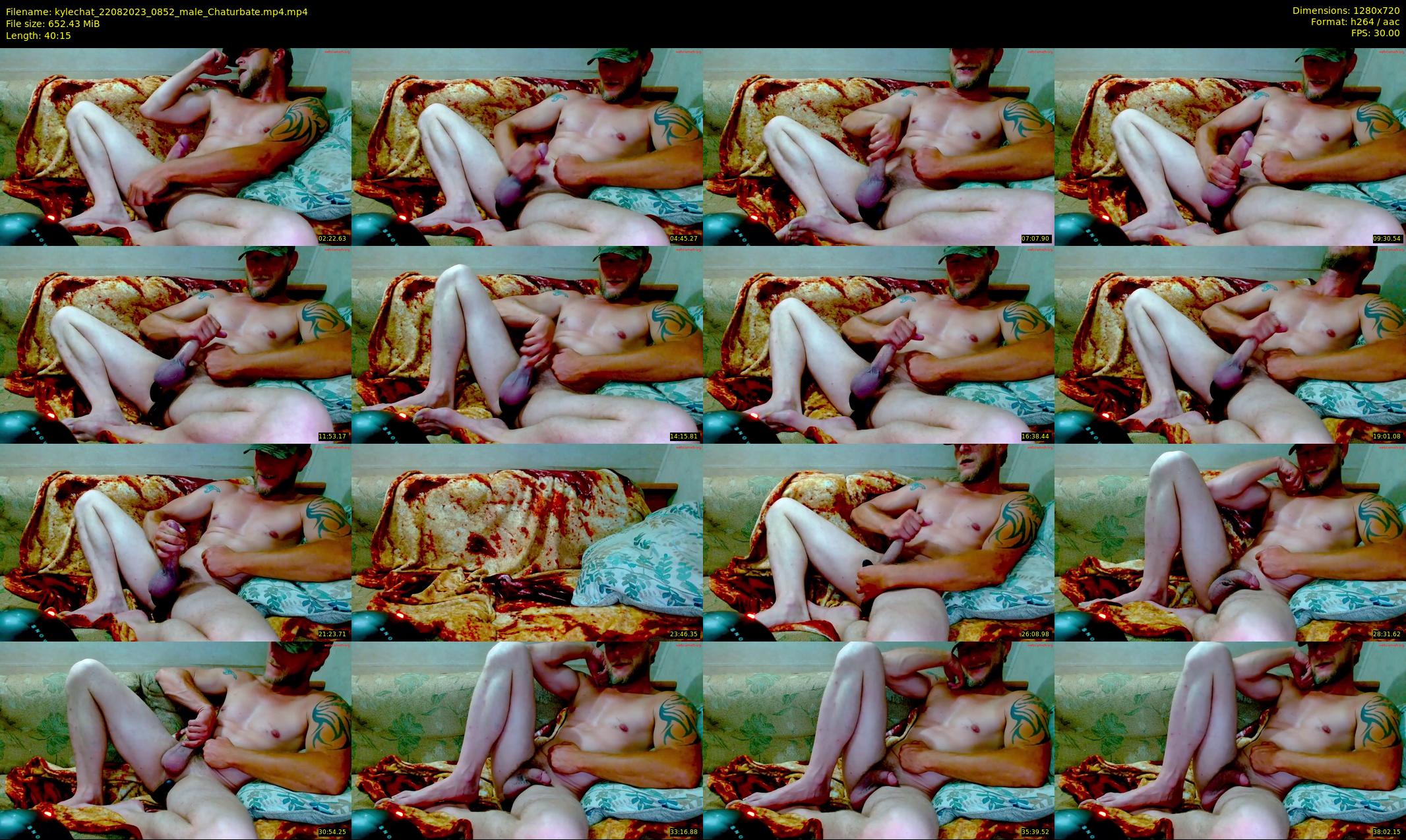 kylechat — 41 minute Chaturbate male cam show recording, 720p, Aug 22, 2023