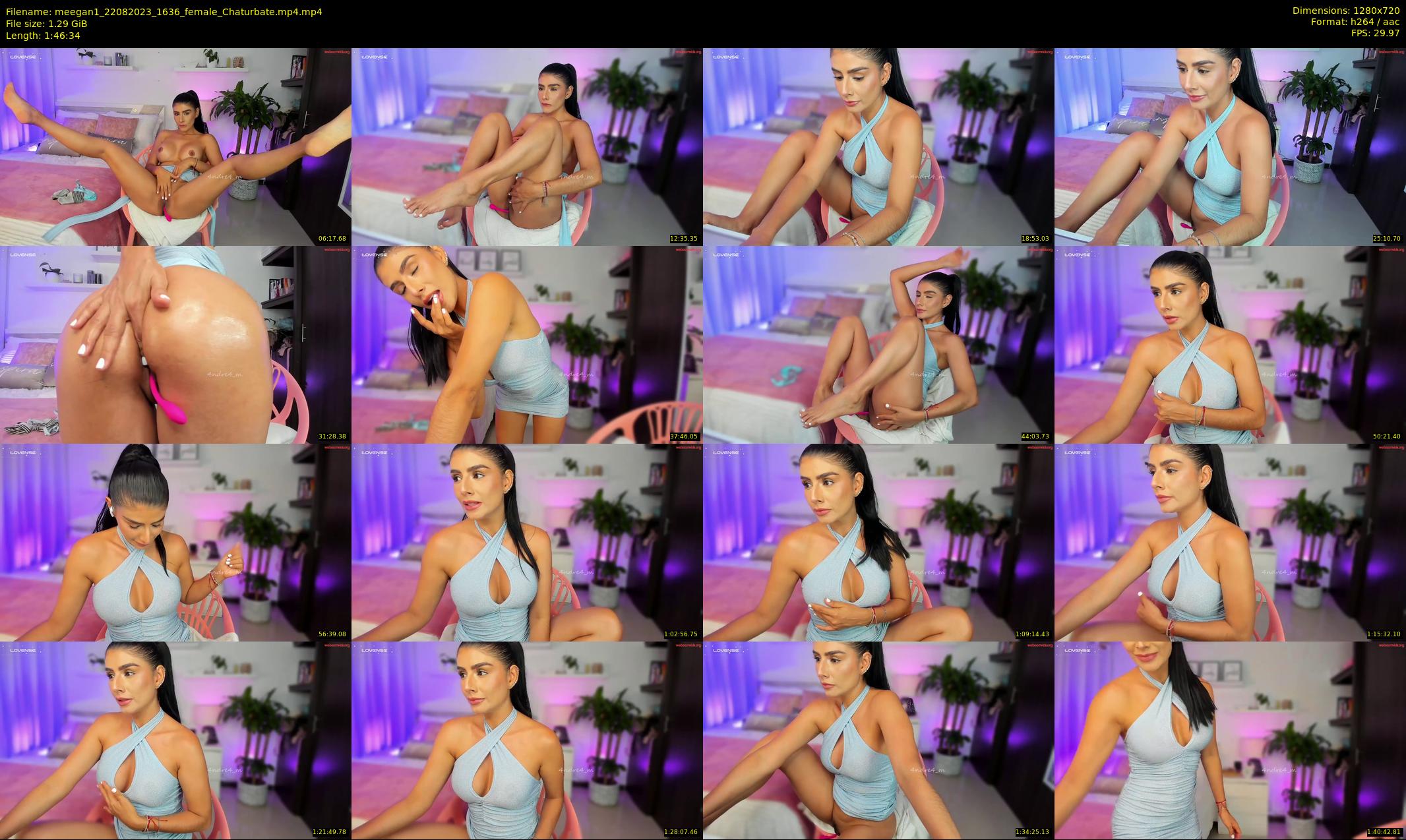 meegan1 — 107 minute Chaturbate female cam show recording, 720p, Aug 22, 2023