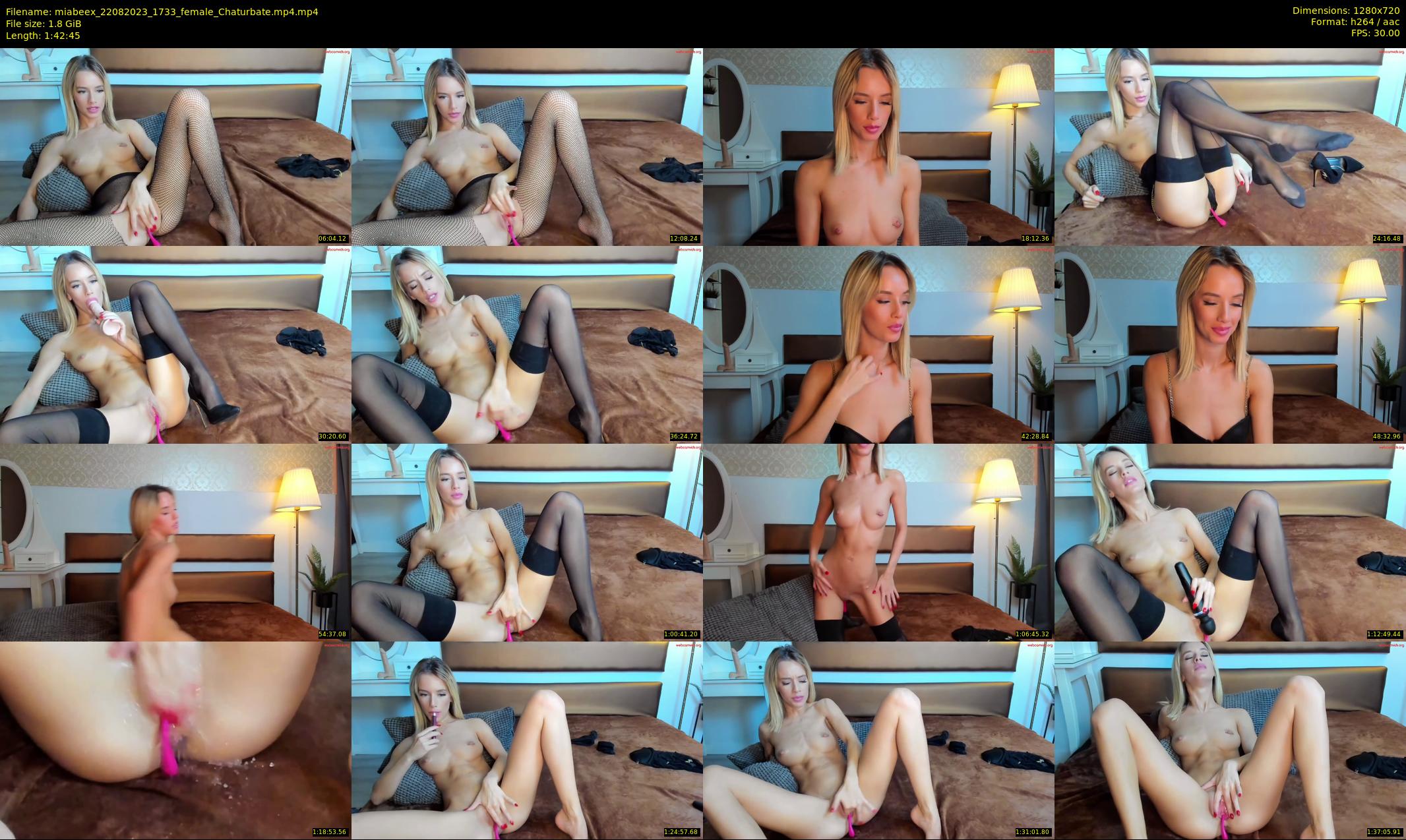 miabeex — 103 minute Chaturbate female cam show recording, 720p, Aug 22, 2023