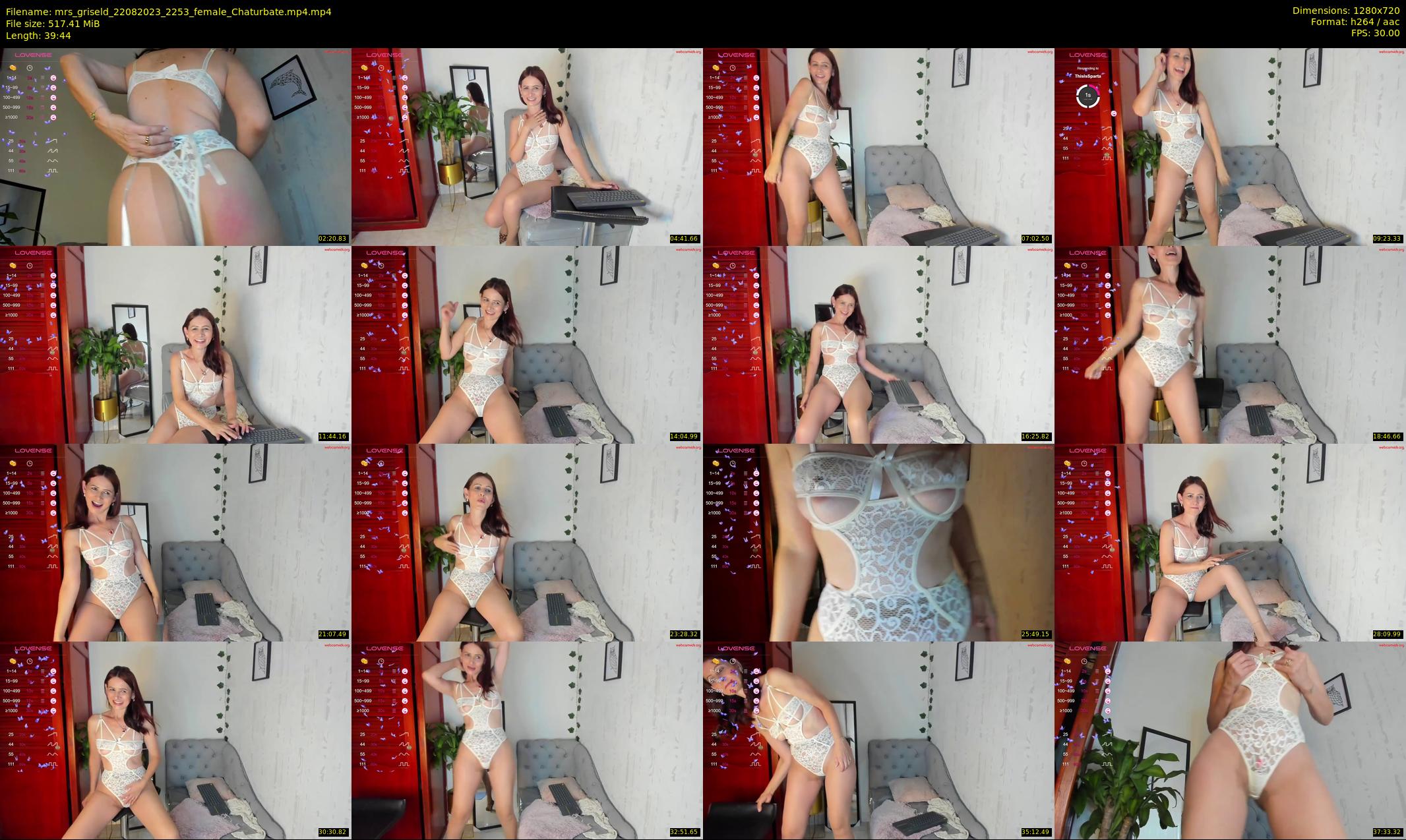 mrs_griseld — 40 minute Chaturbate female cam show recording, 720p, Aug 22, 2023