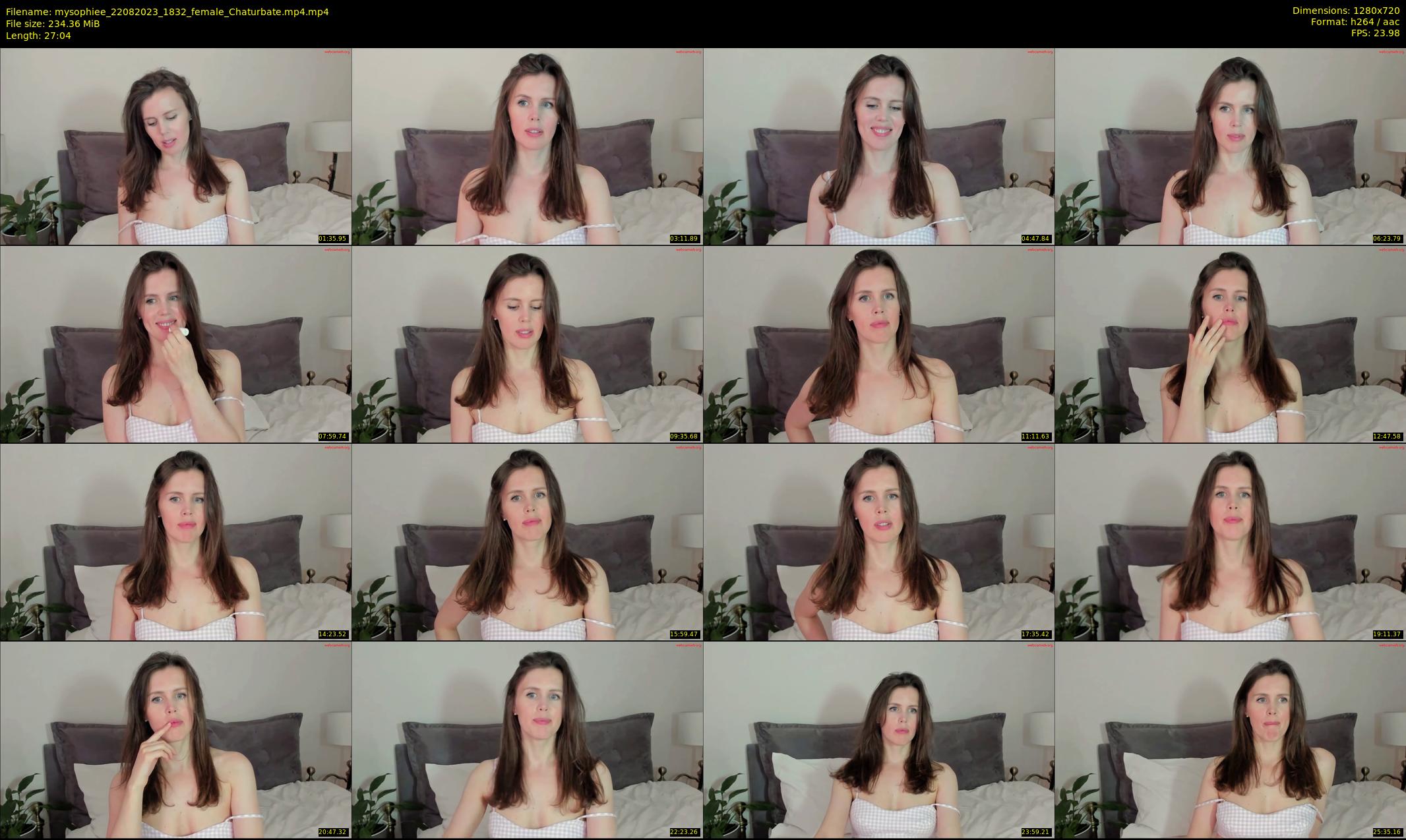 mysophiee — 28 minute Chaturbate female cam show recording, 720p, Aug 22, 2023