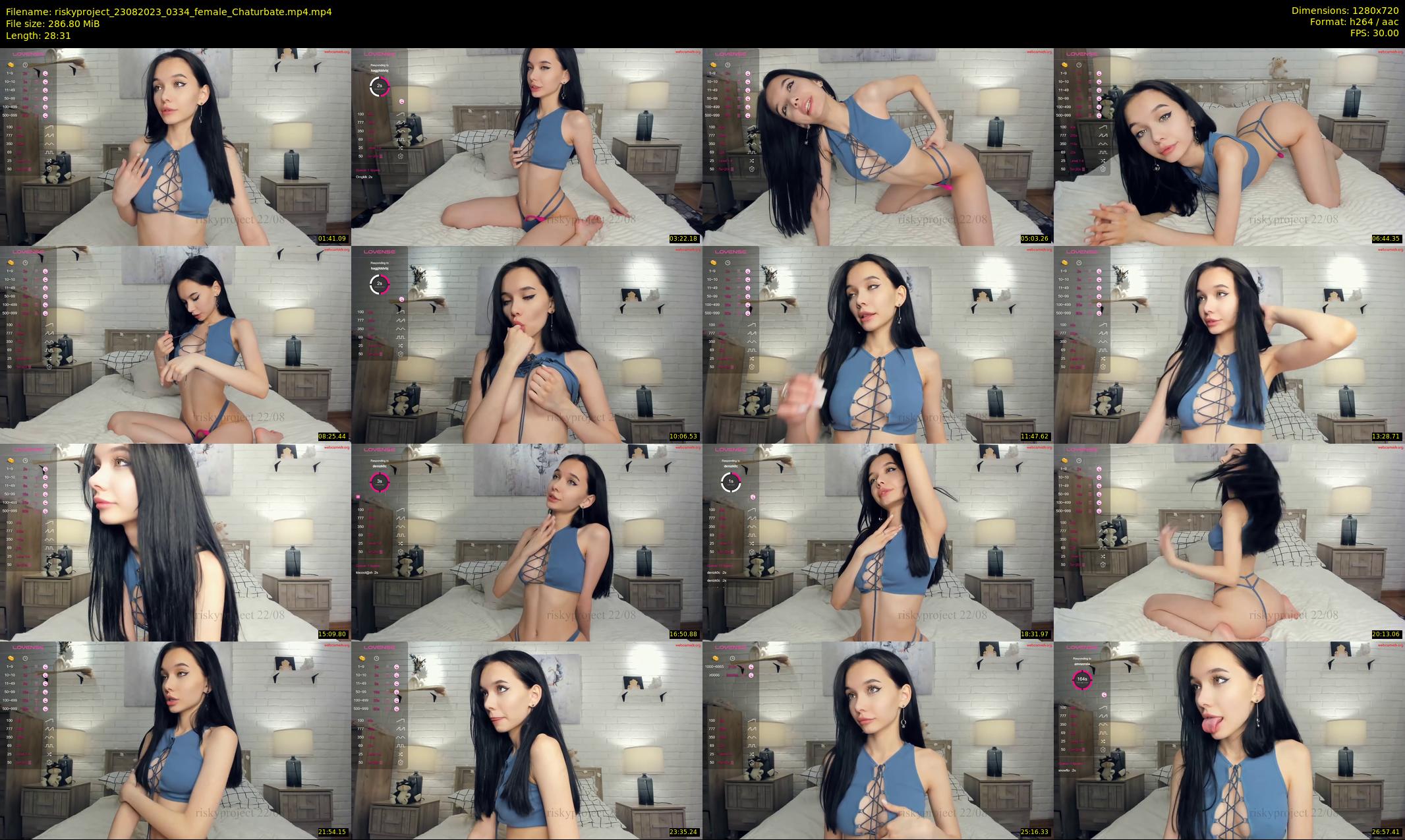 riskyproject — 29 minute Chaturbate couple cam show recording, 720p, Aug 23, 2023