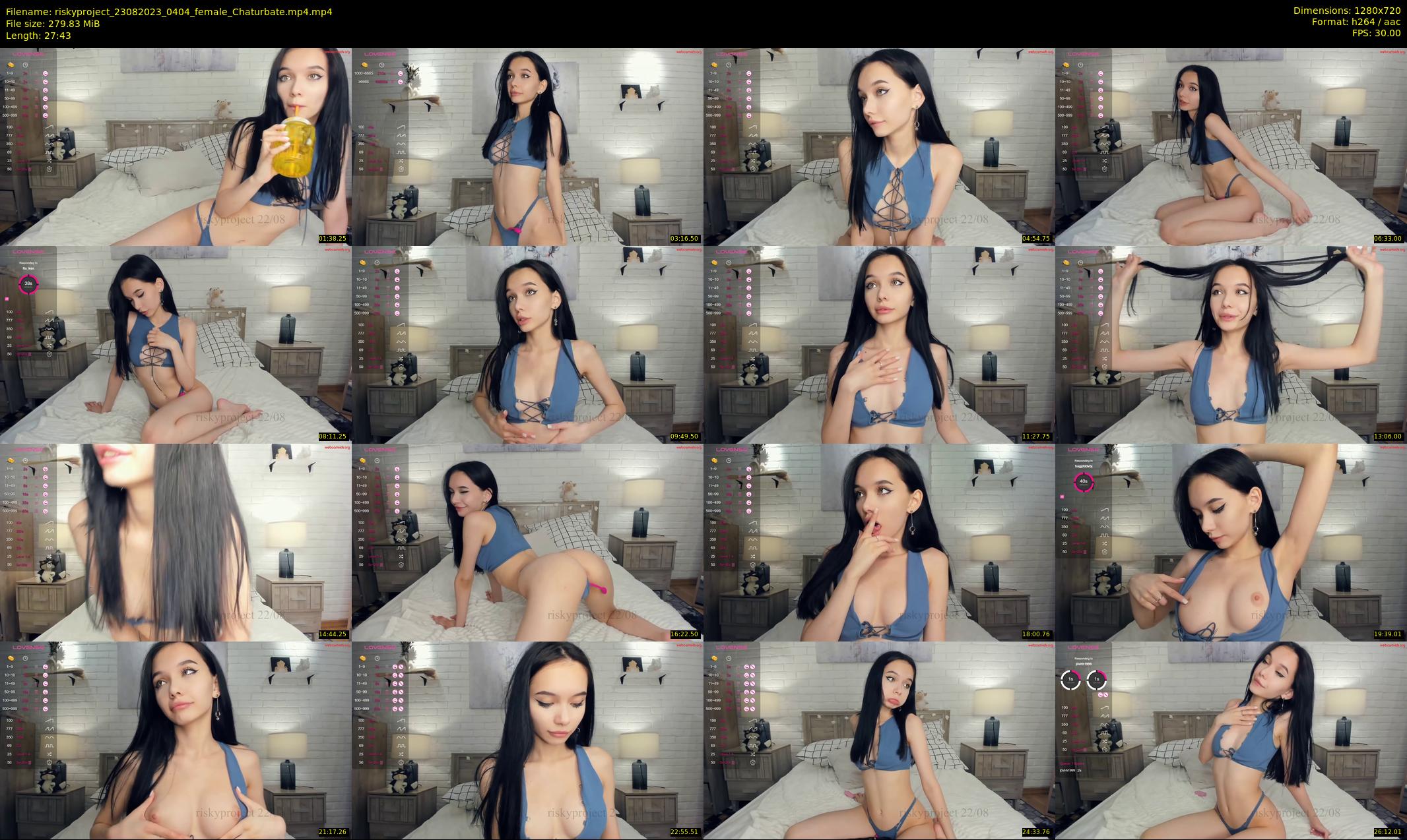 riskyproject — 28 minute Chaturbate couple cam show recording, 720p, Aug 23, 2023
