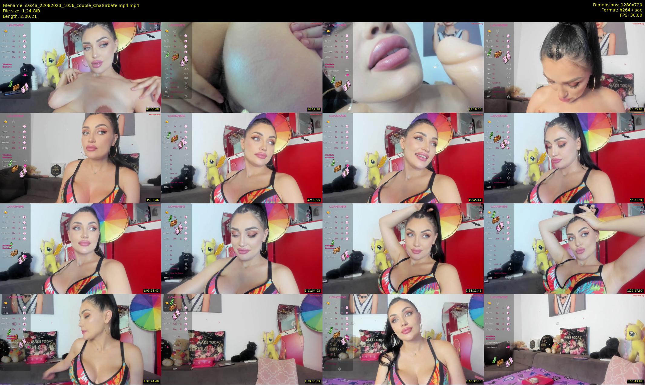 sas4a — 121 minute Chaturbate female cam show recording, 720p, Aug 22, 2023