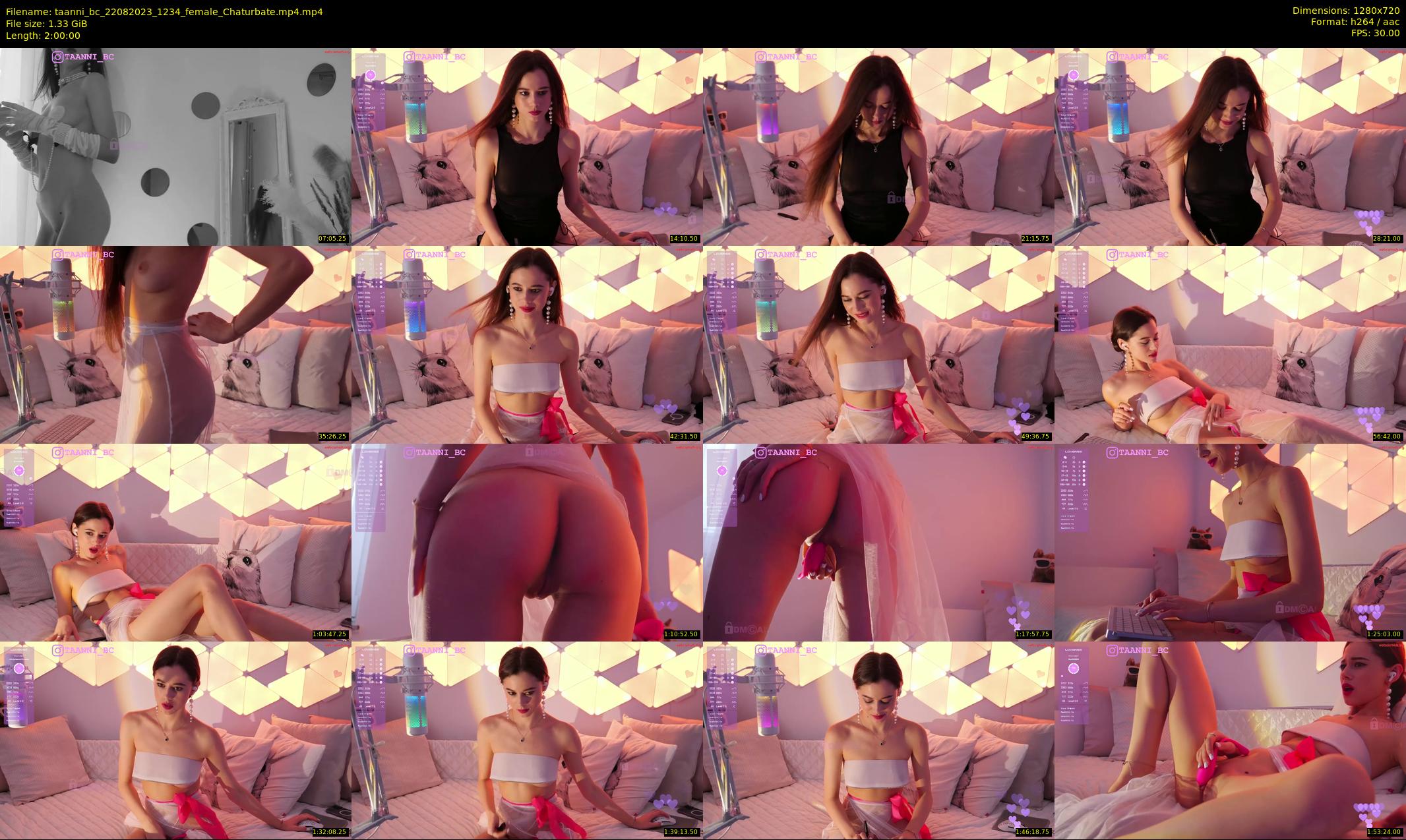taanni_bc — 120 minute Chaturbate female cam show recording, 720p, Aug 22, 2023