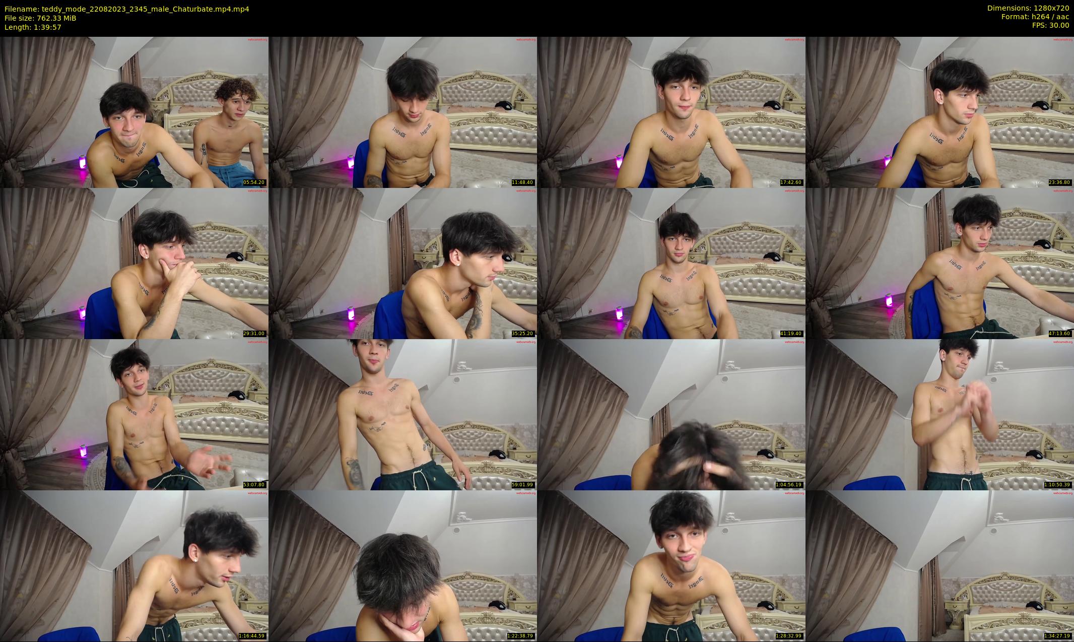teddy_mode — 100 minute Chaturbate couple cam show recording, 720p, Aug 22, 2023