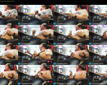 teninchty — 19 minute Chaturbate male cam show recording, 720p, Aug 22, 2023