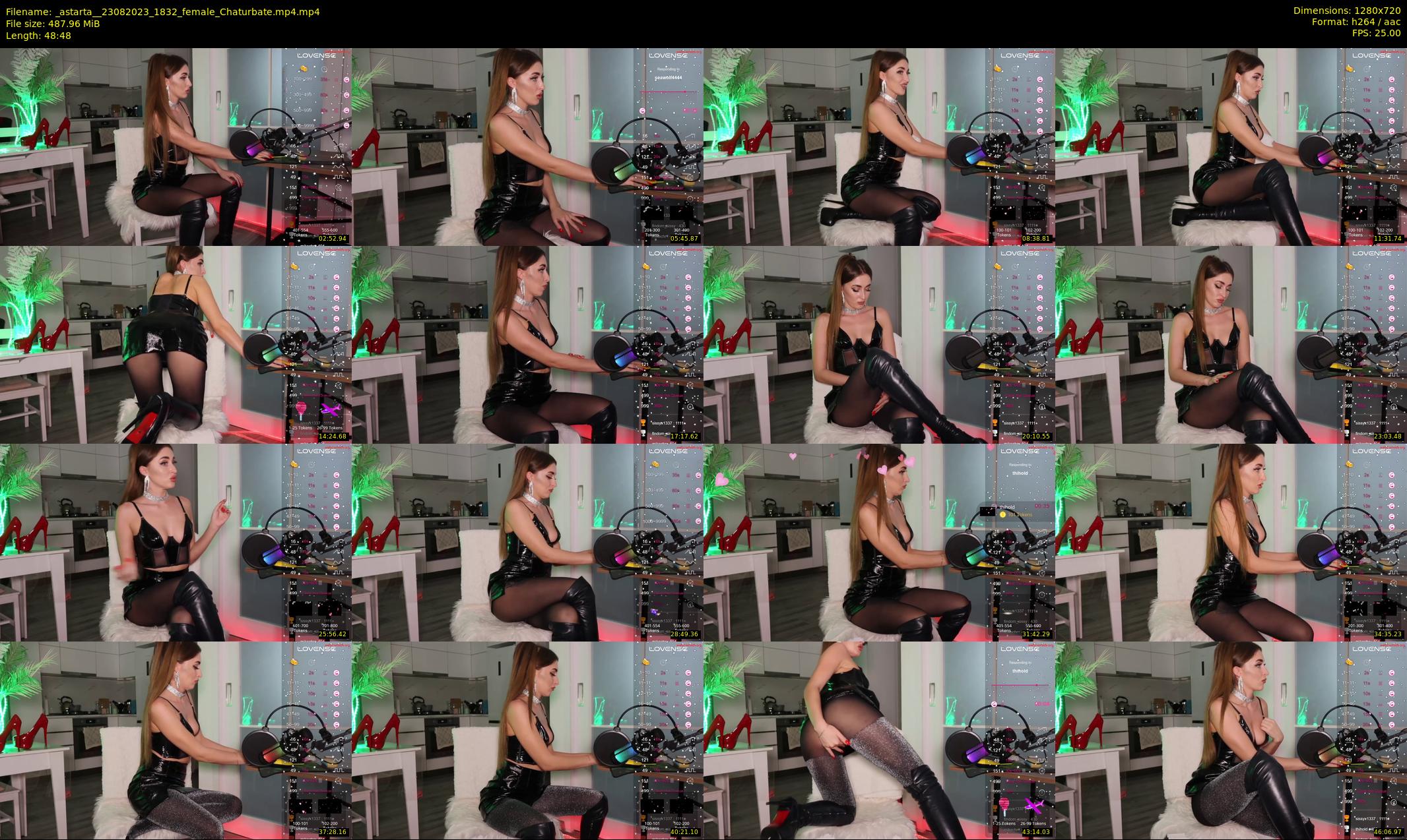 _astarta_ — 49 minute Chaturbate female cam show recording, 720p, Aug 23, 2023