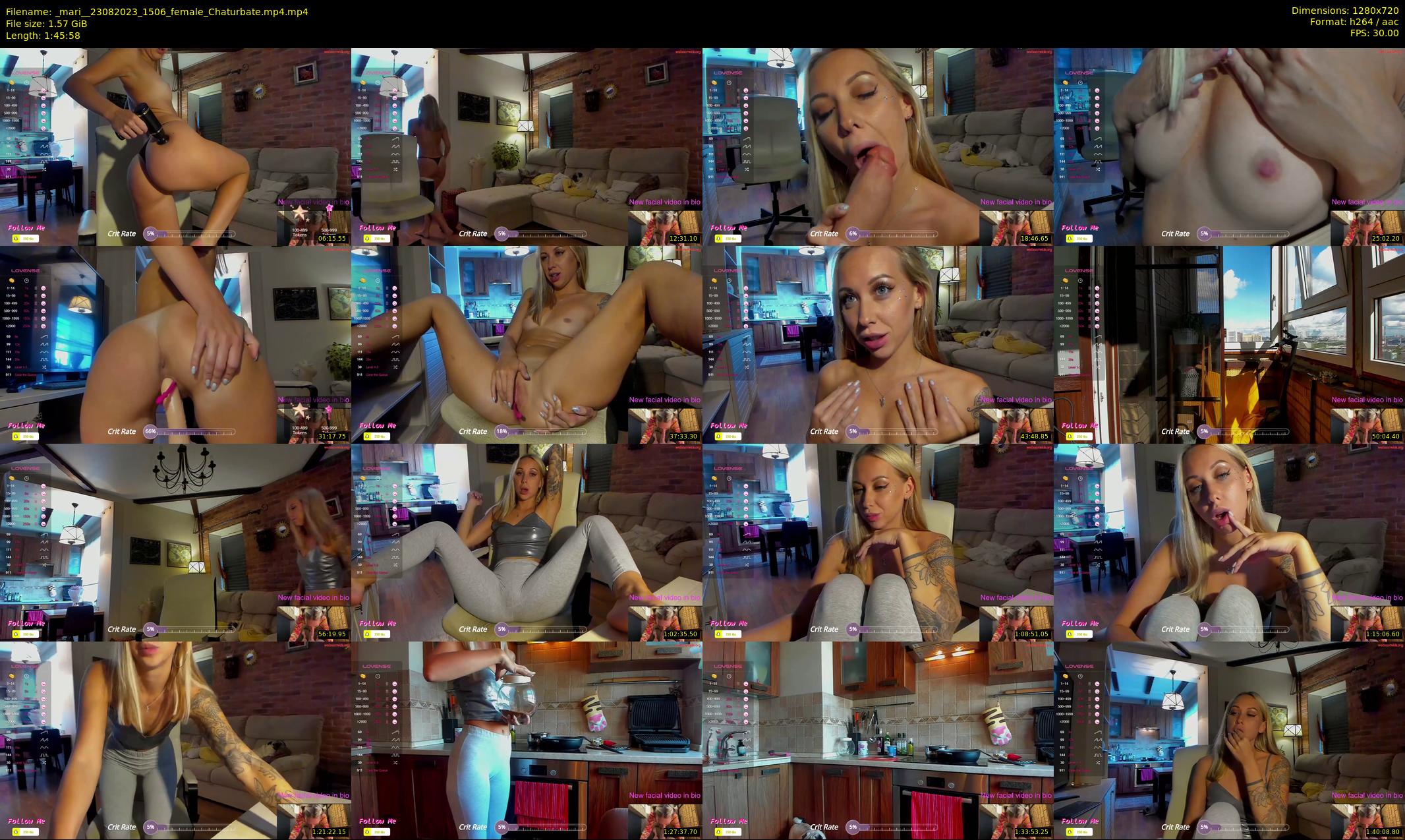 _mari_ — 106 minute Chaturbate female cam show recording, 720p, Aug 23, 2023