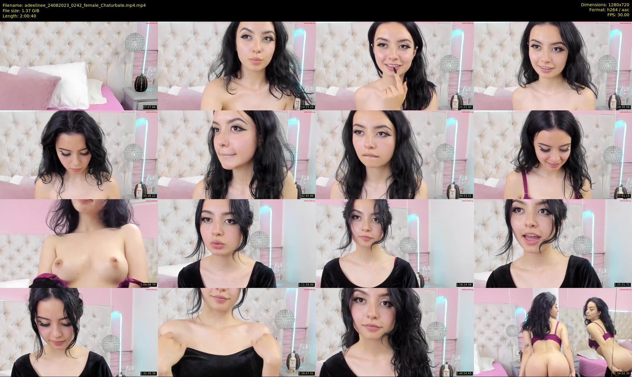 adeelinee — 121 minute Chaturbate female cam show recording, 720p, Aug 24, 2023
