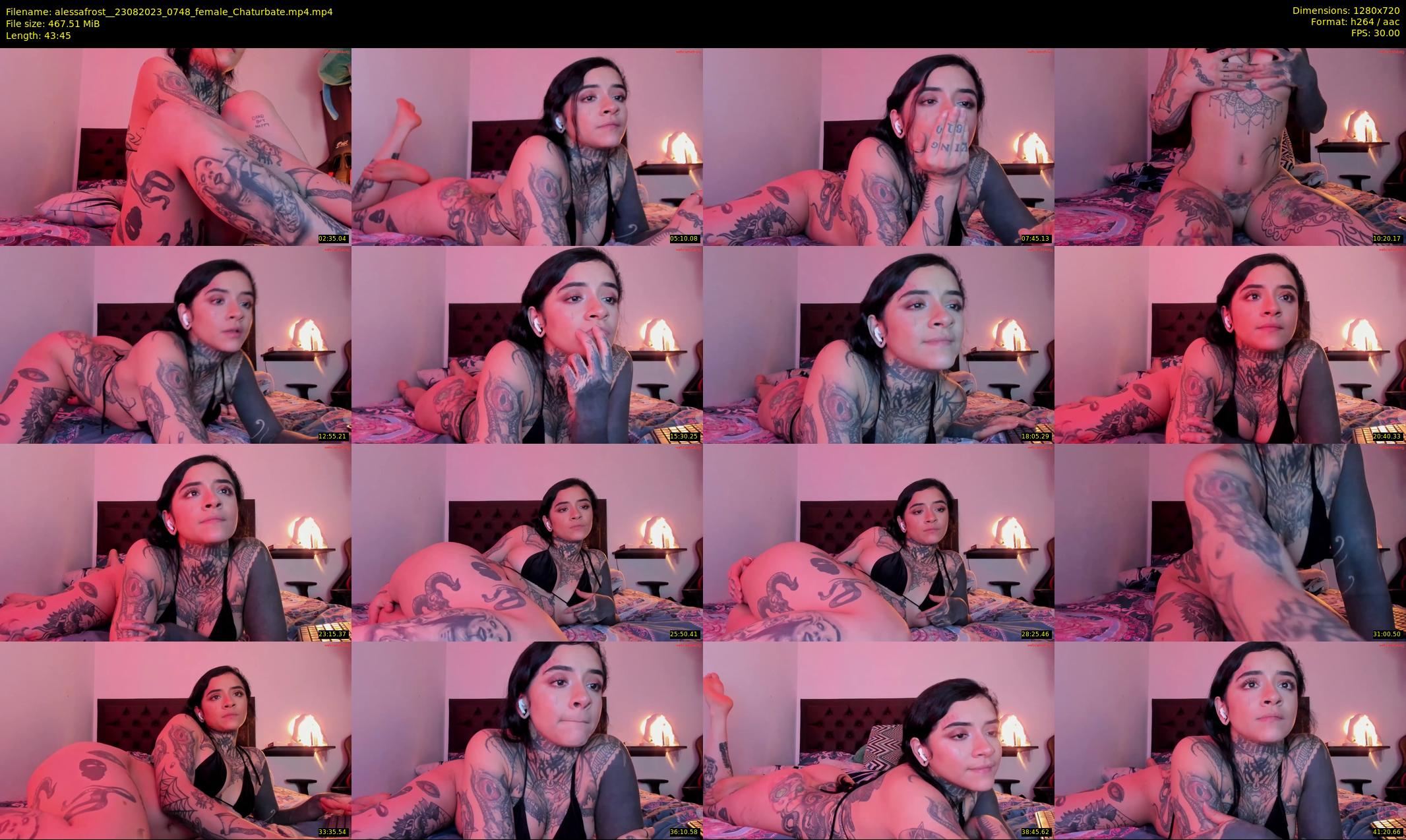 alessafrost_ — 44 minute Chaturbate female cam show recording, 720p, Aug 23, 2023